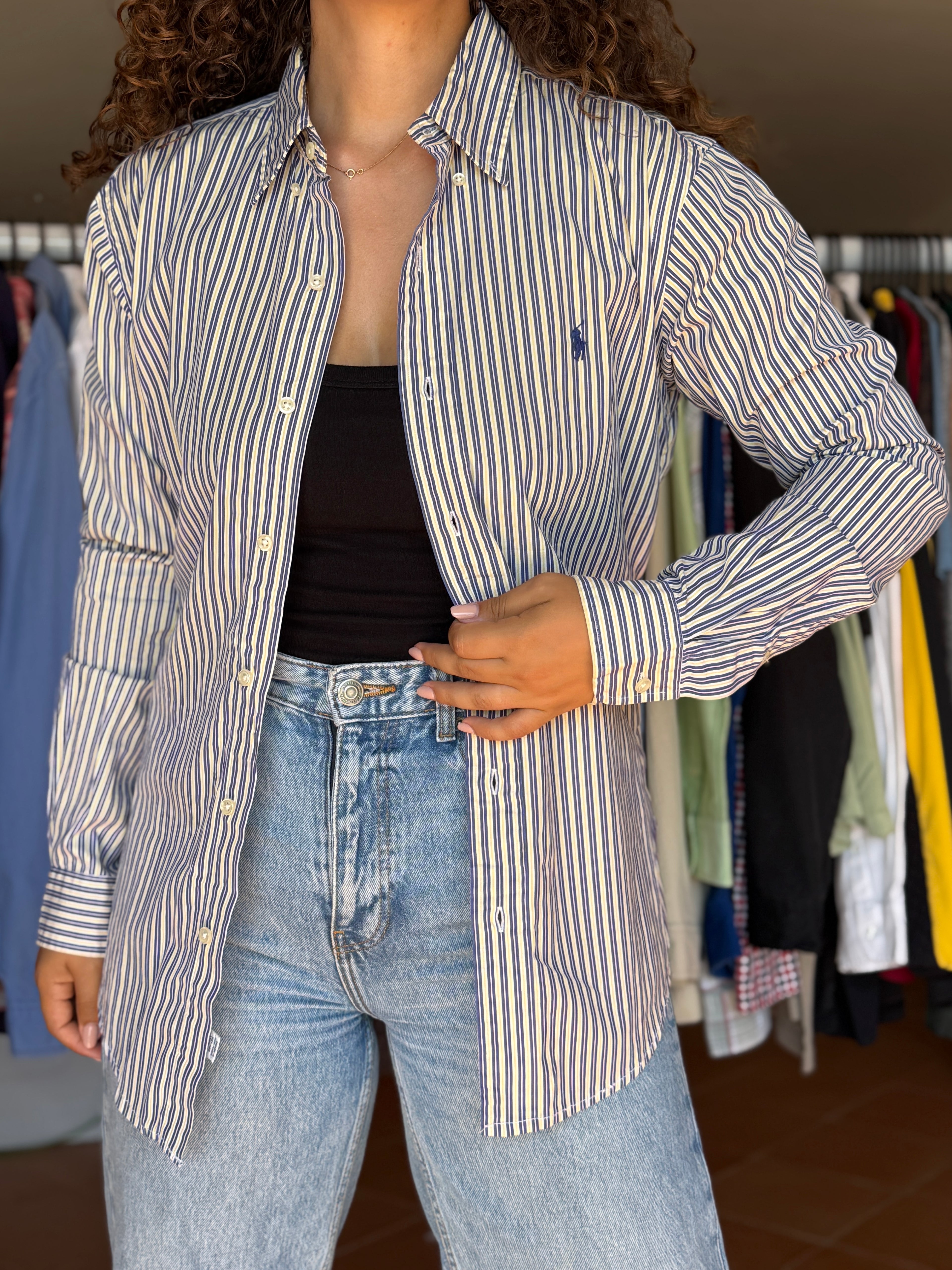 Camisa Ralph Lauren 100% Algodão - Tamanho M