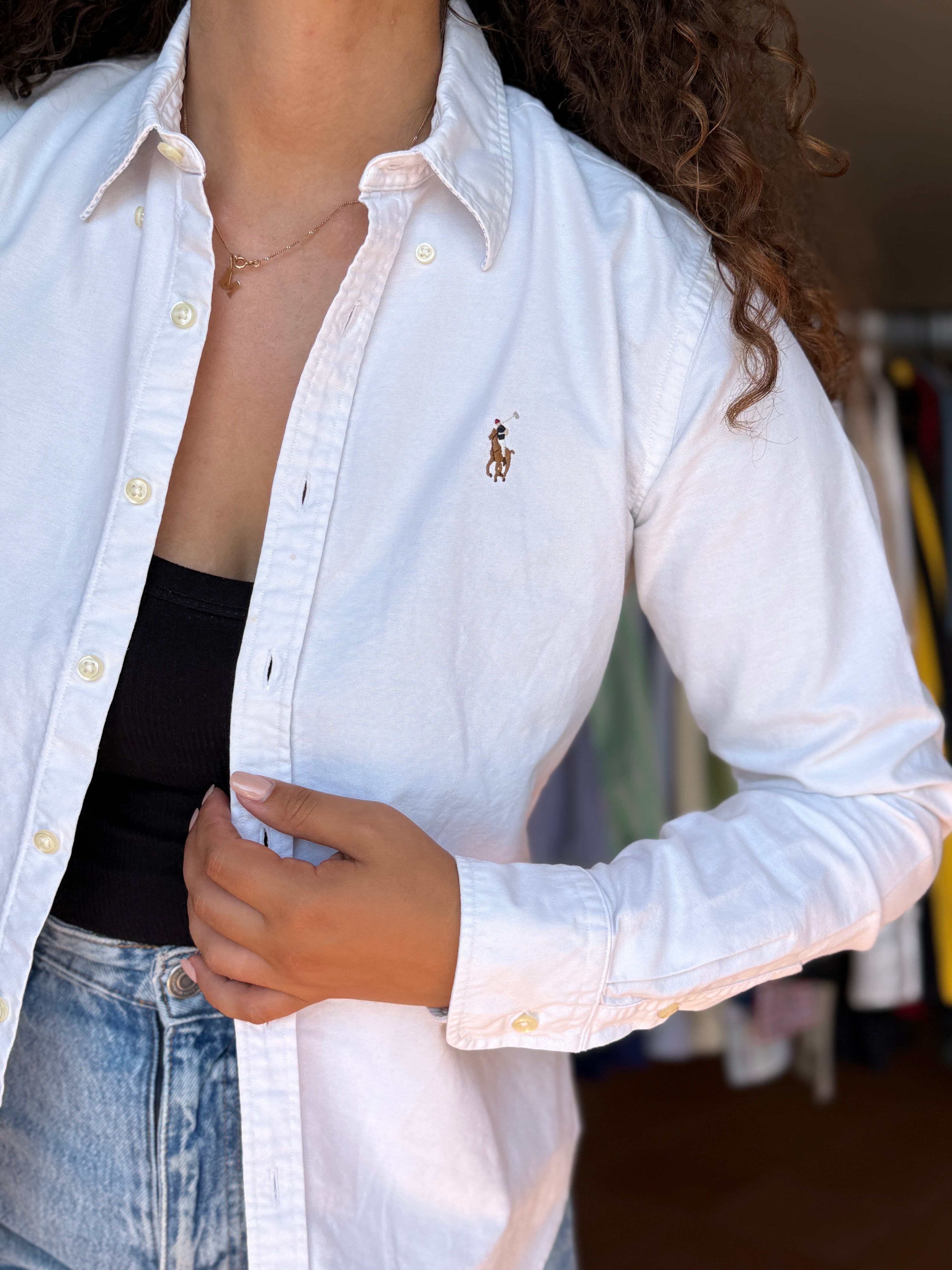Camisa Ralph Lauren 100% Algodão - Tamanho S