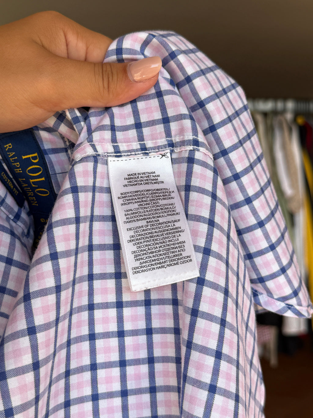 Camisa Polo Ralph Lauren 100% Algodão - Tamanho L