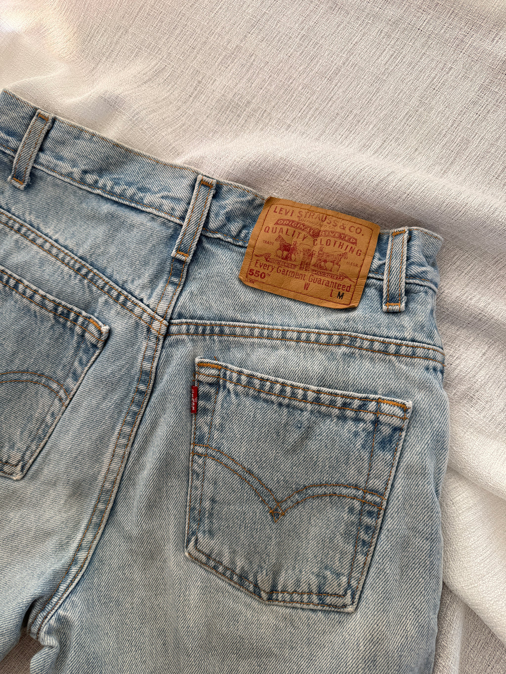 Calções Vintage Levi's 550