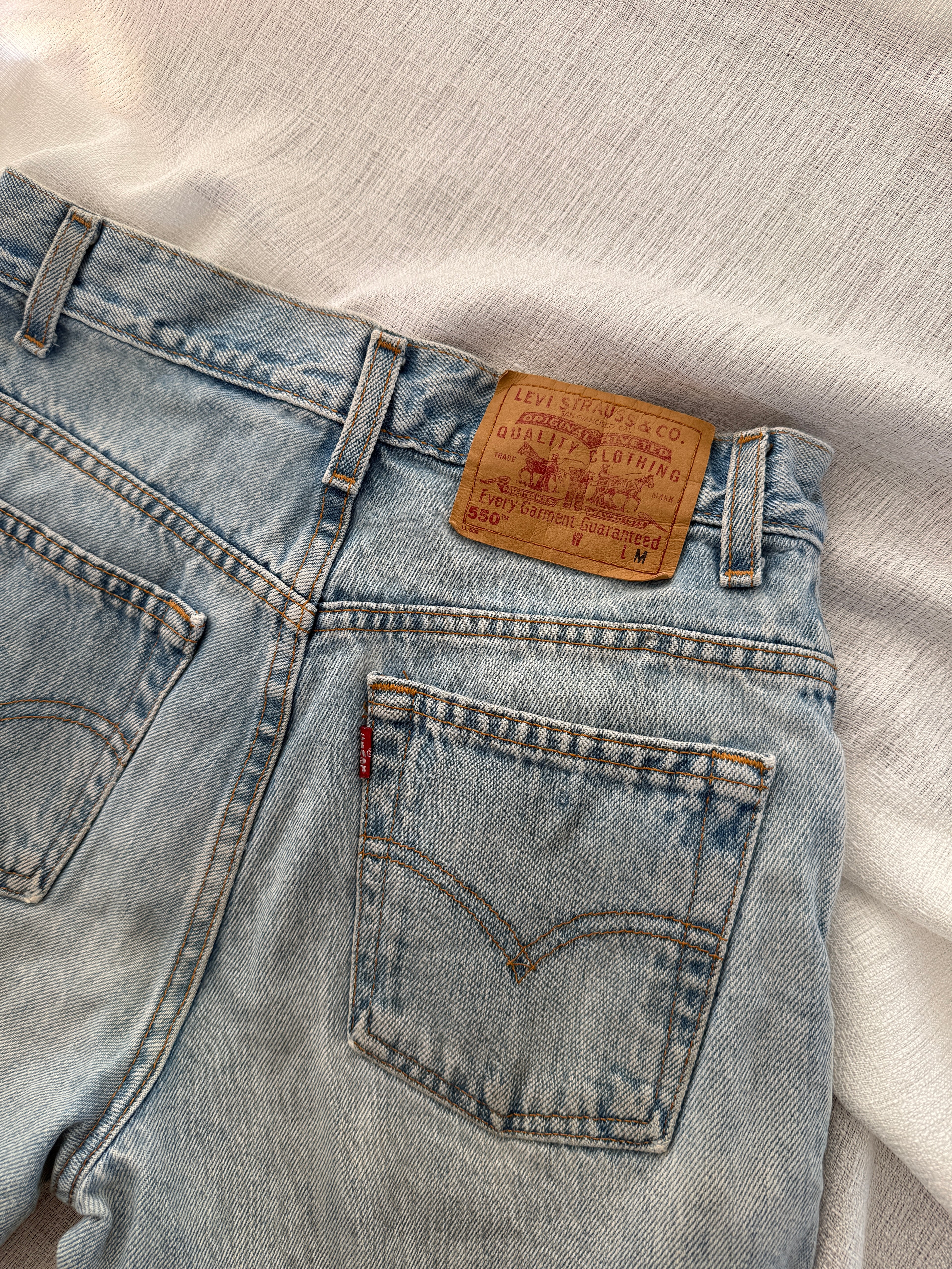 Calções Vintage Levi's 550