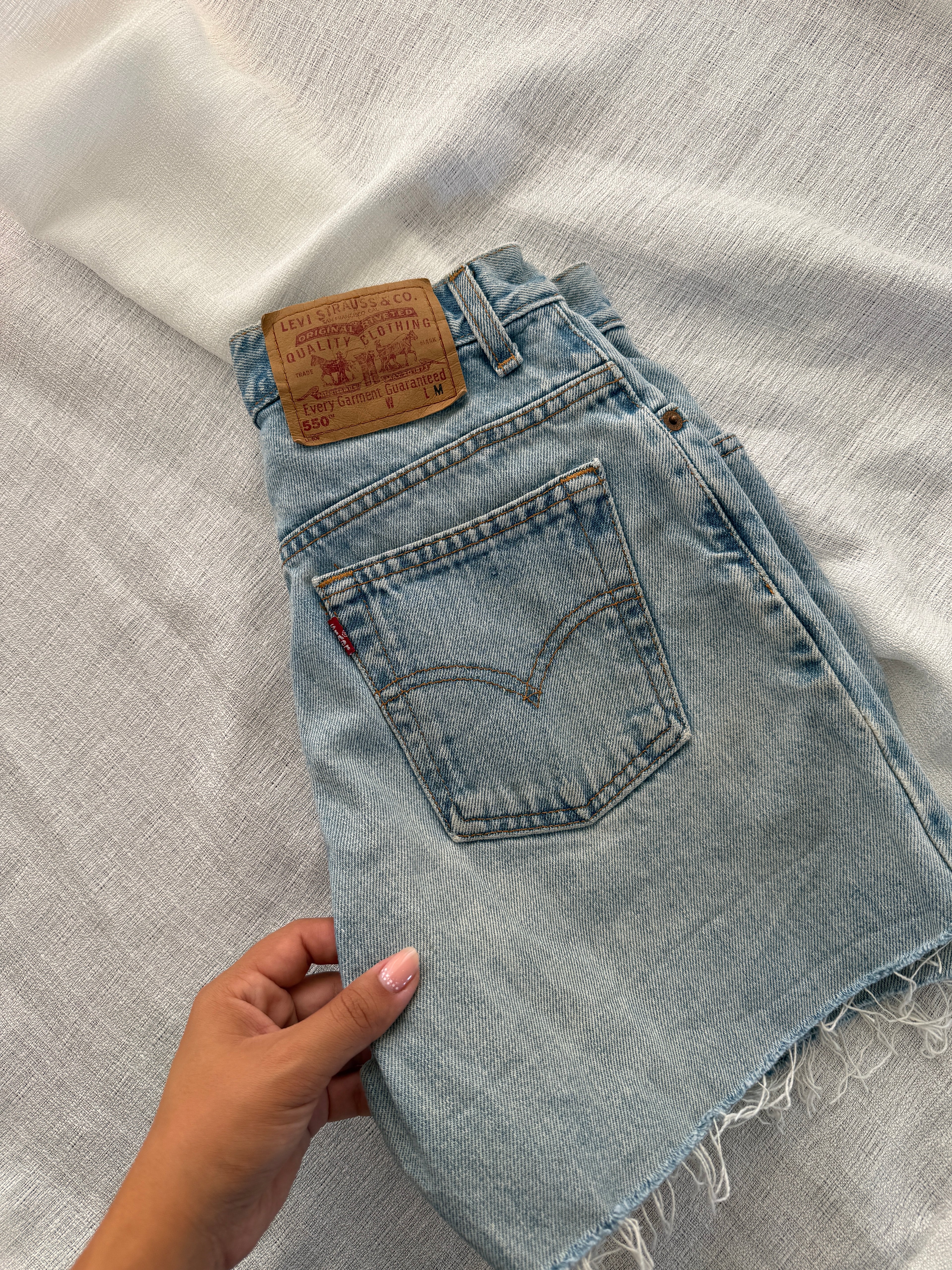 Calções Vintage Levi's 550