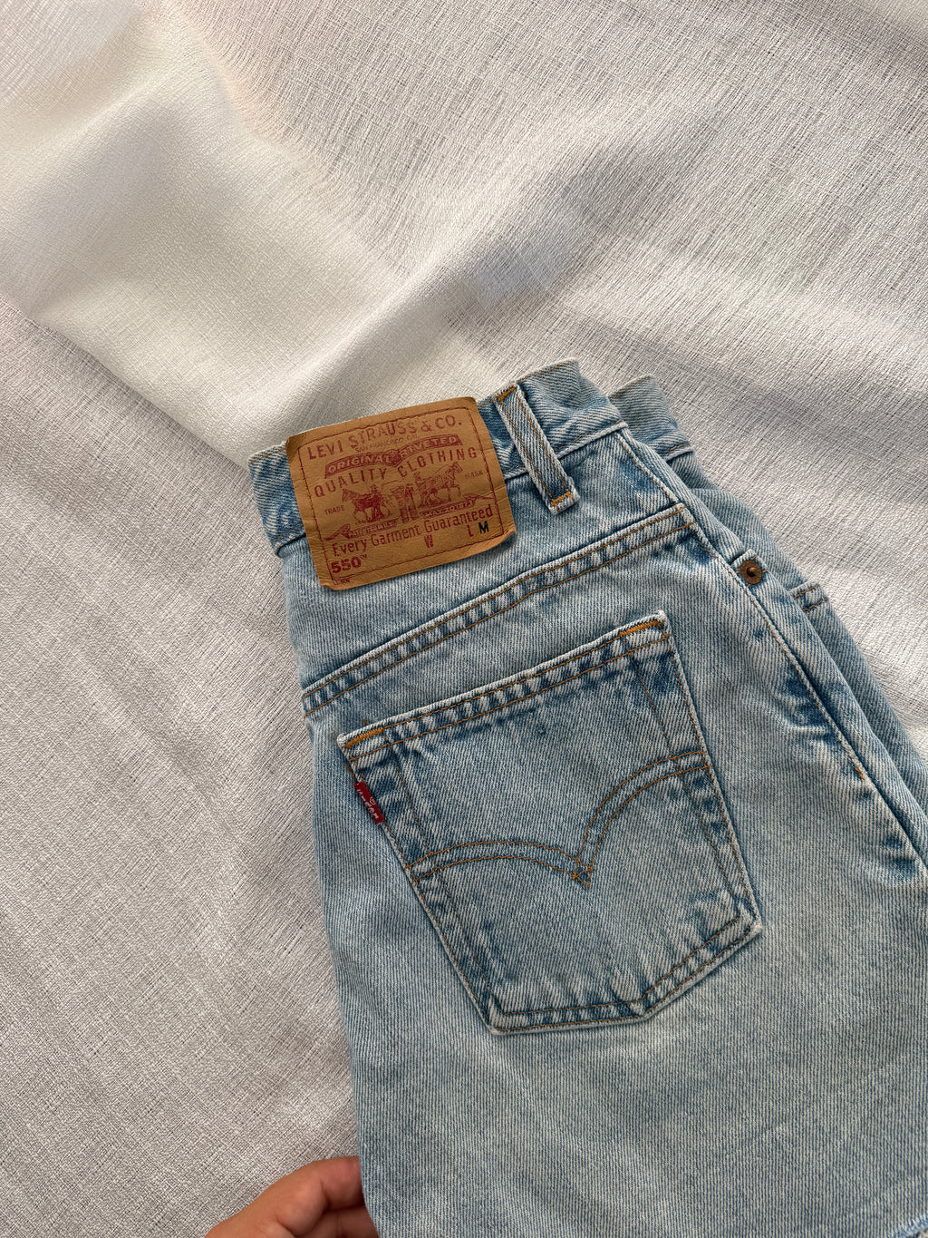 Calções Vintage Levi's 550