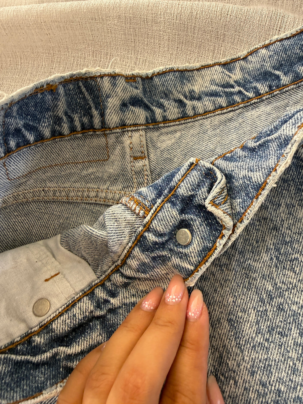 Calções Vintage Levi's orange tab W34