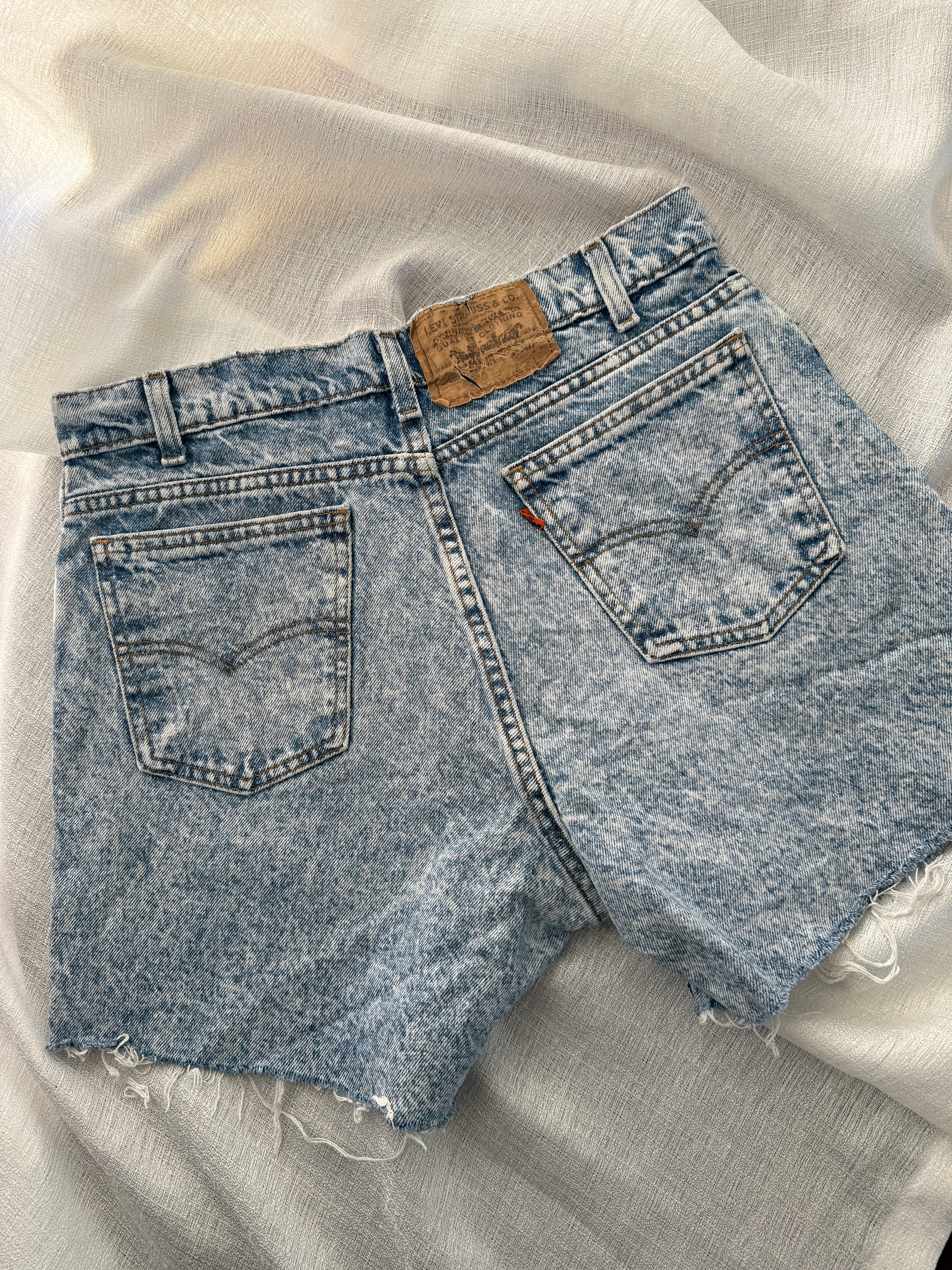 Calções Vintage Levi's orange tab W34