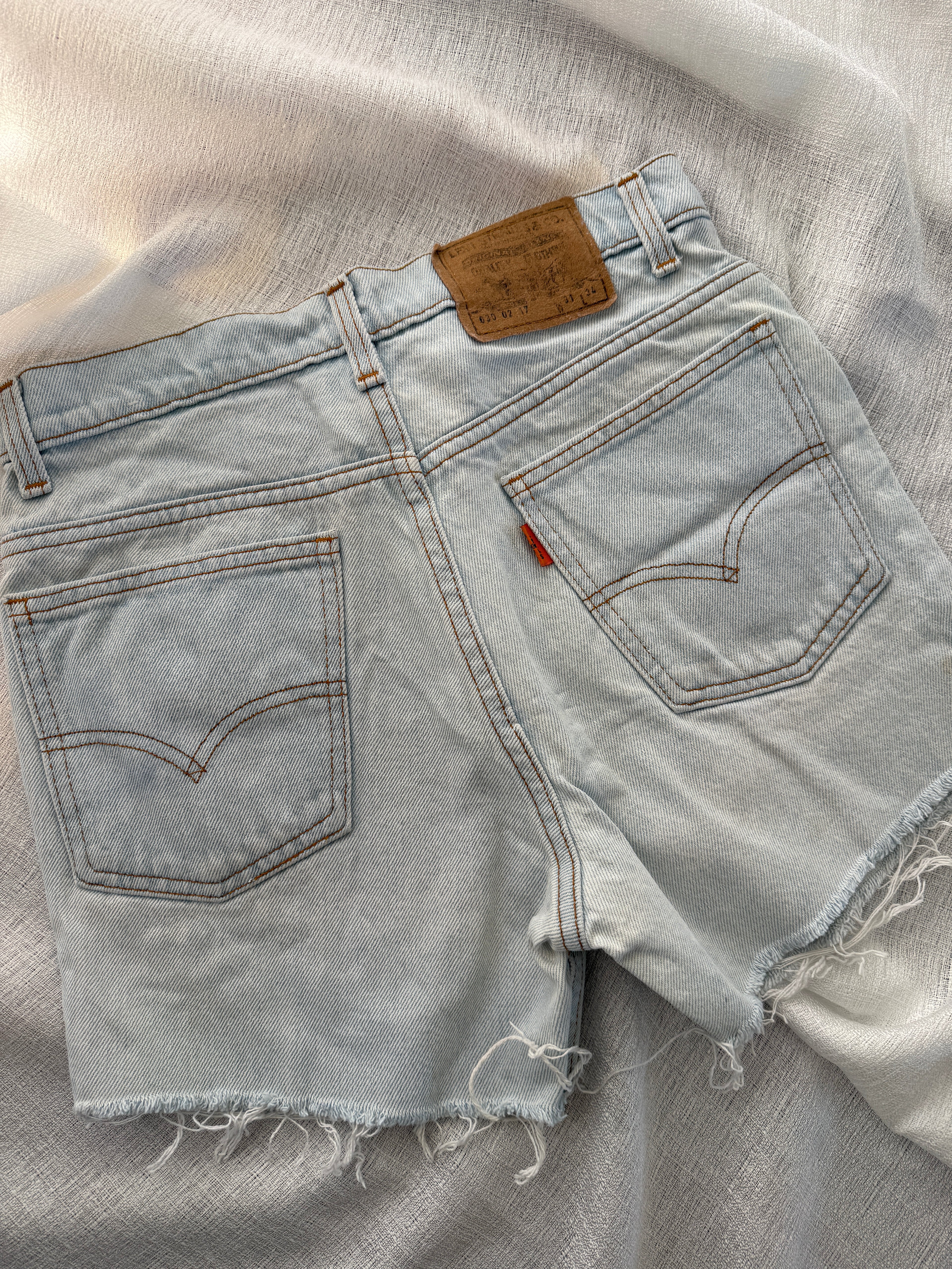 Calções Vintage Levi's 630 orange tab W31