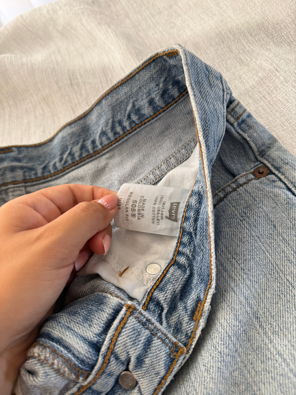 Calções Vintage Levi's 505 W32