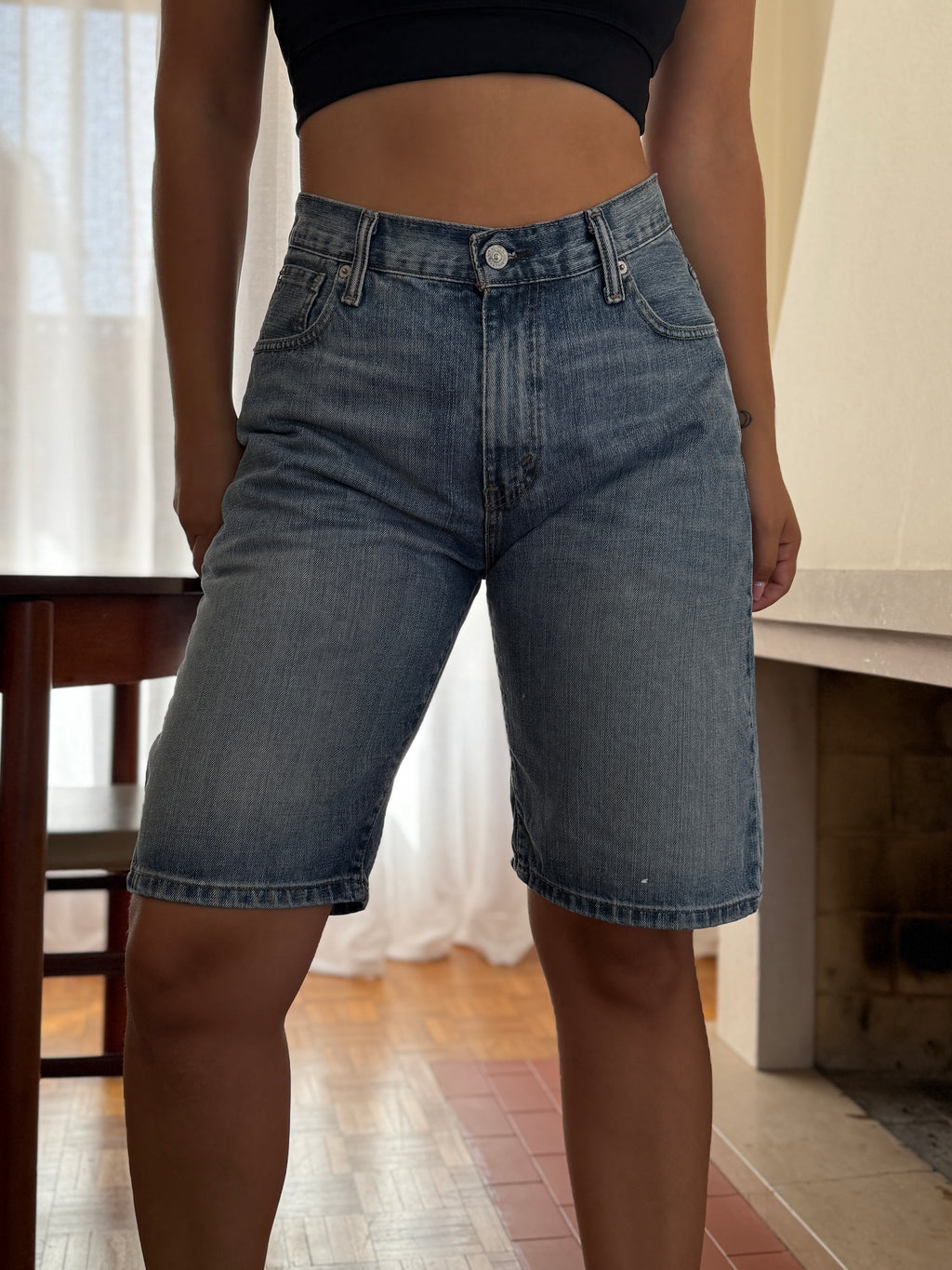 Calções Vintage Levi's 569 W30