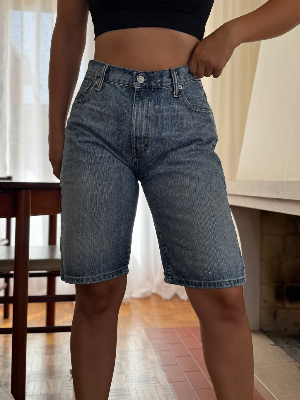 Calções Vintage Levi's 569 W30