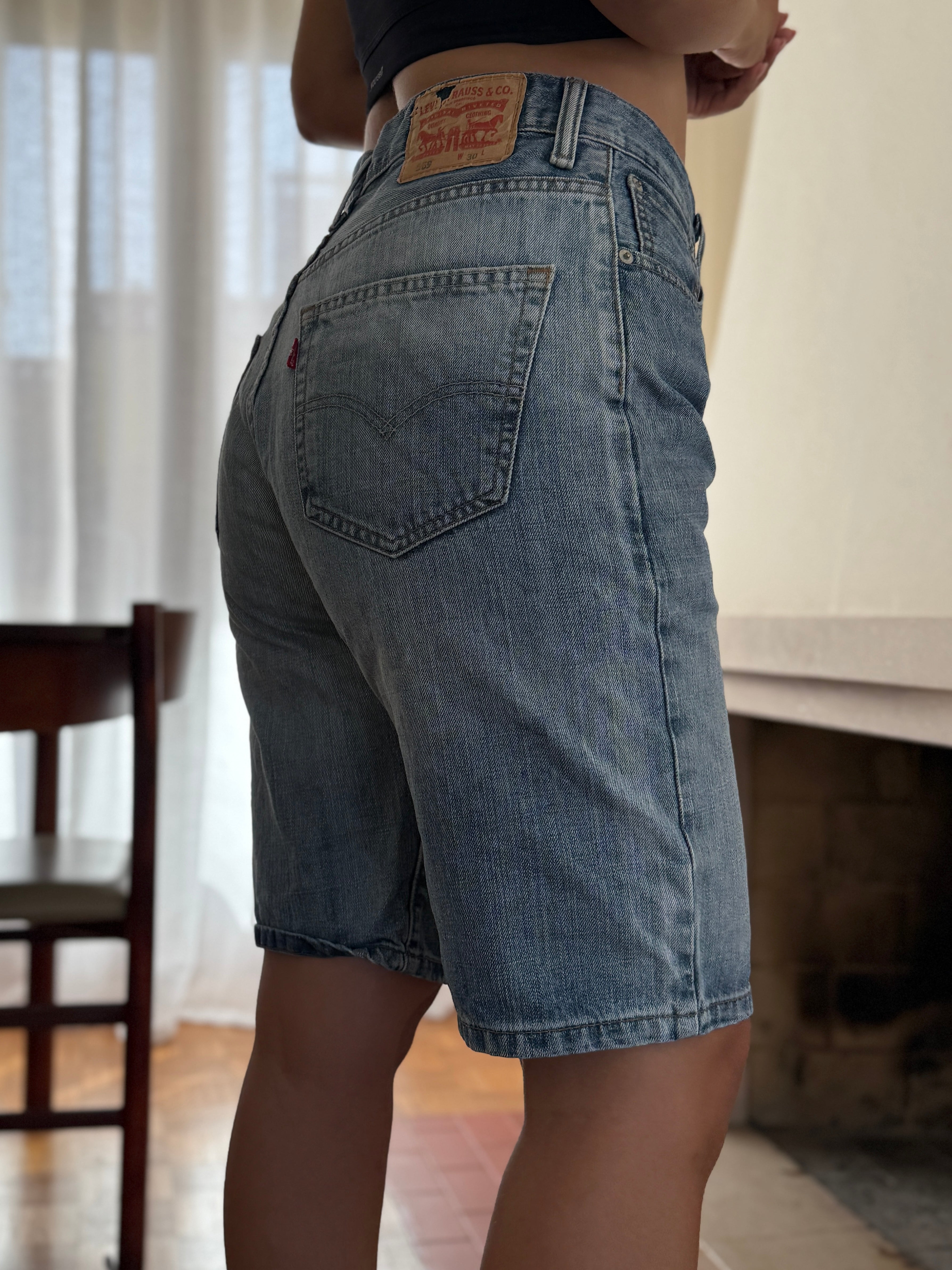 Calções Vintage Levi's 569 W30