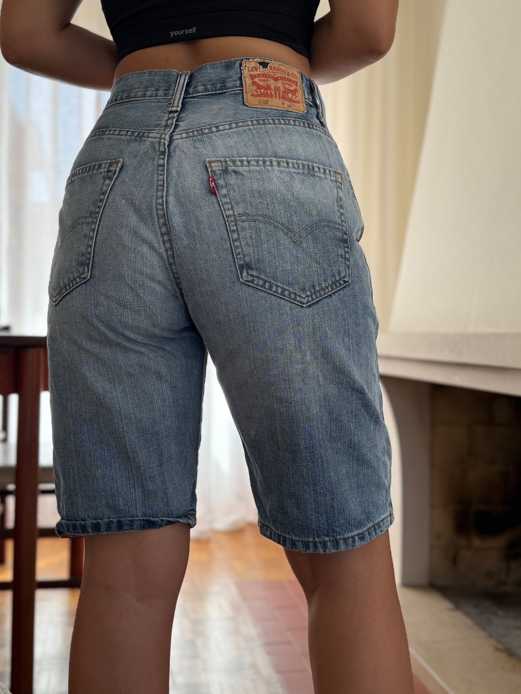 Calções Vintage Levi's 569 W30