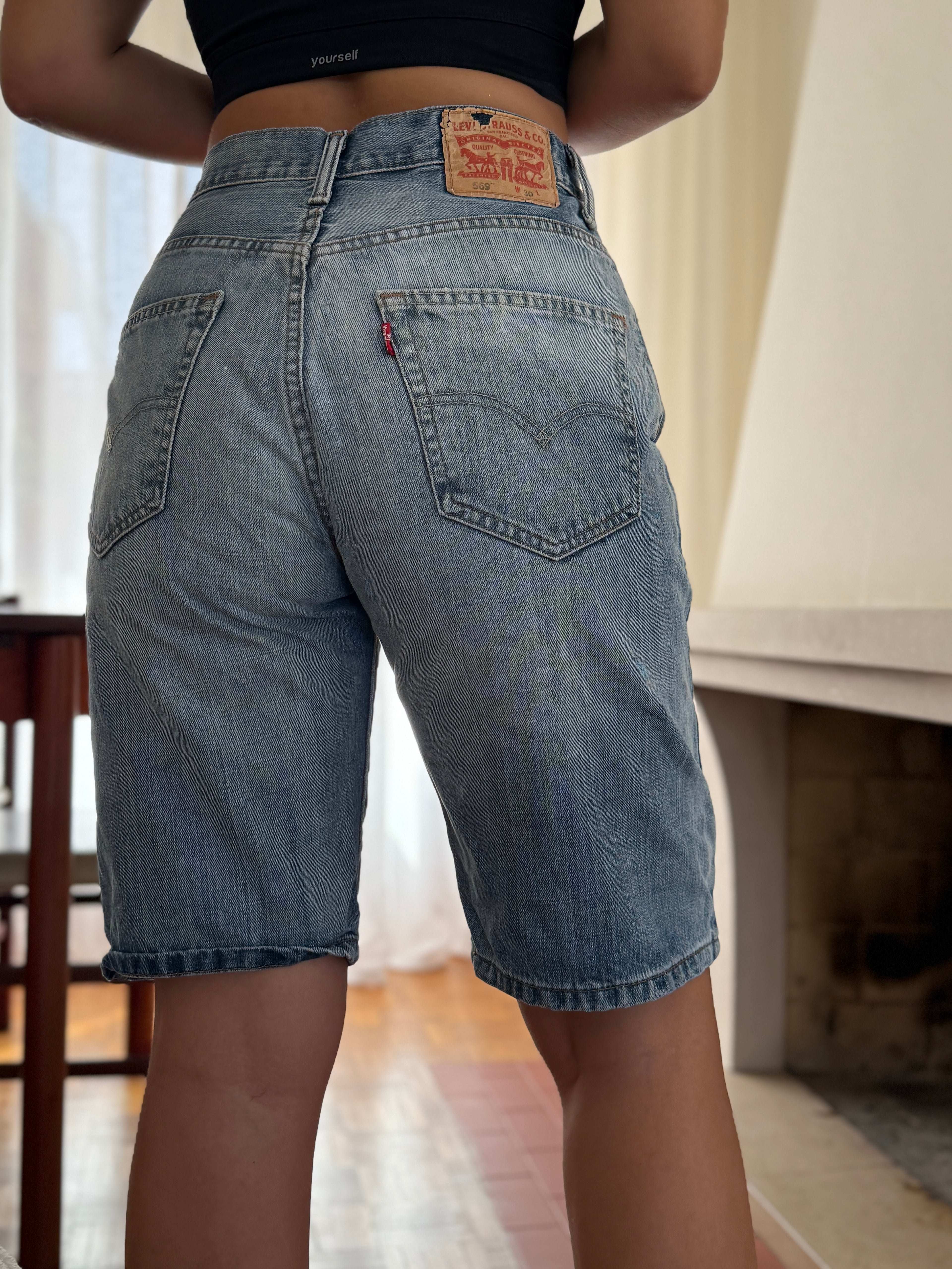 Calções Vintage Levi's 569 W30