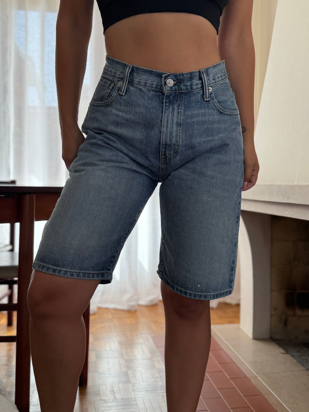 Calções Vintage Levi's 569 W30
