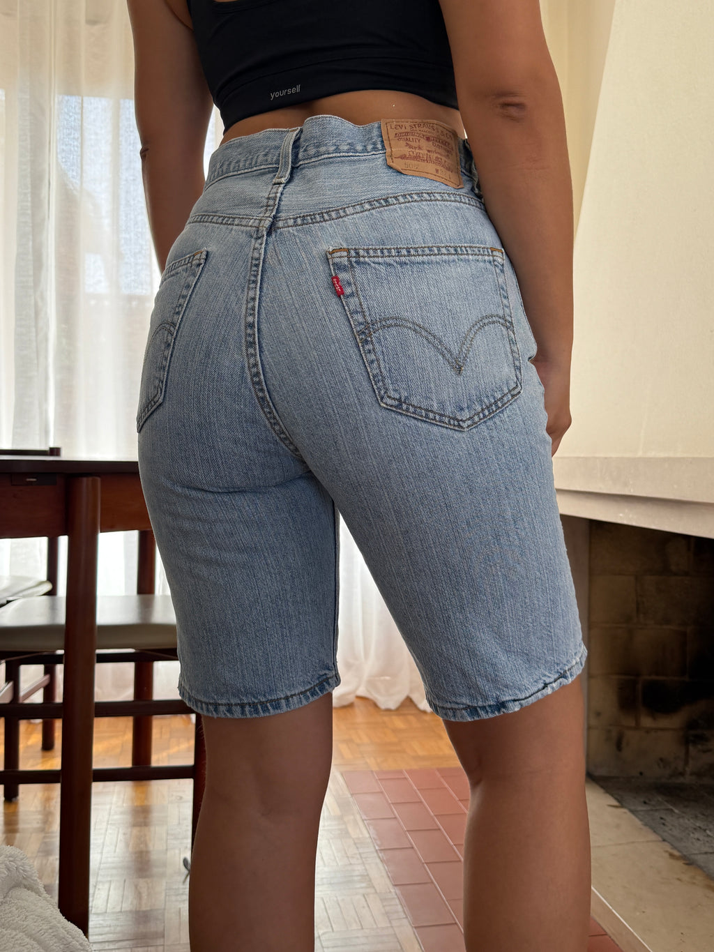 Calções Vintage Levi's 505 W32