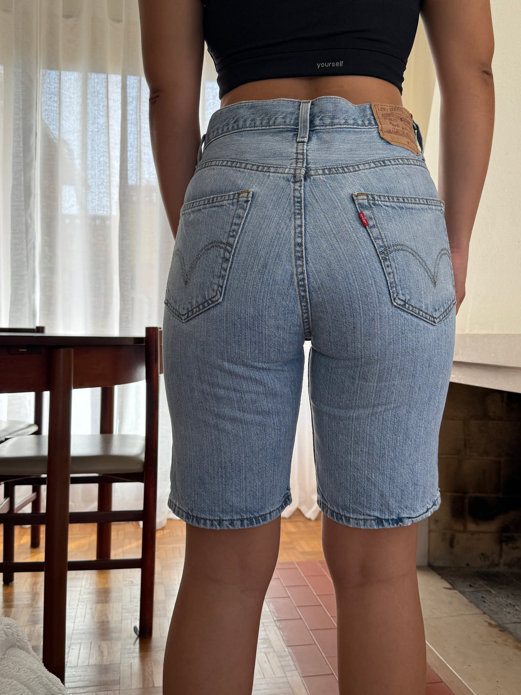 Calções Vintage Levi's 505 W32