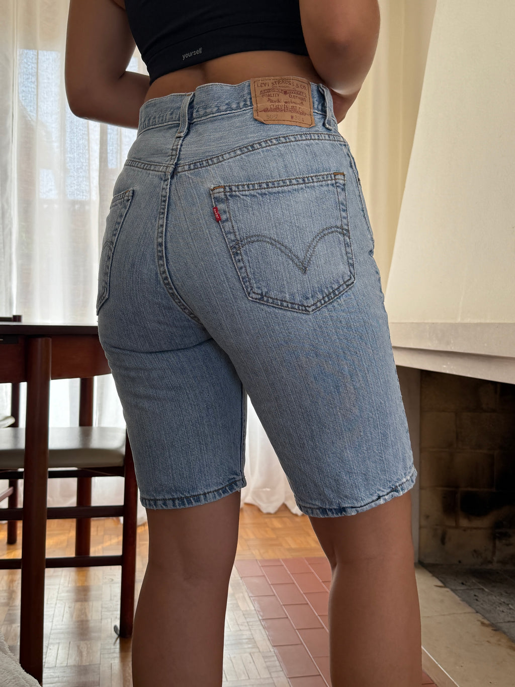 Calções Vintage Levi's 505 W32