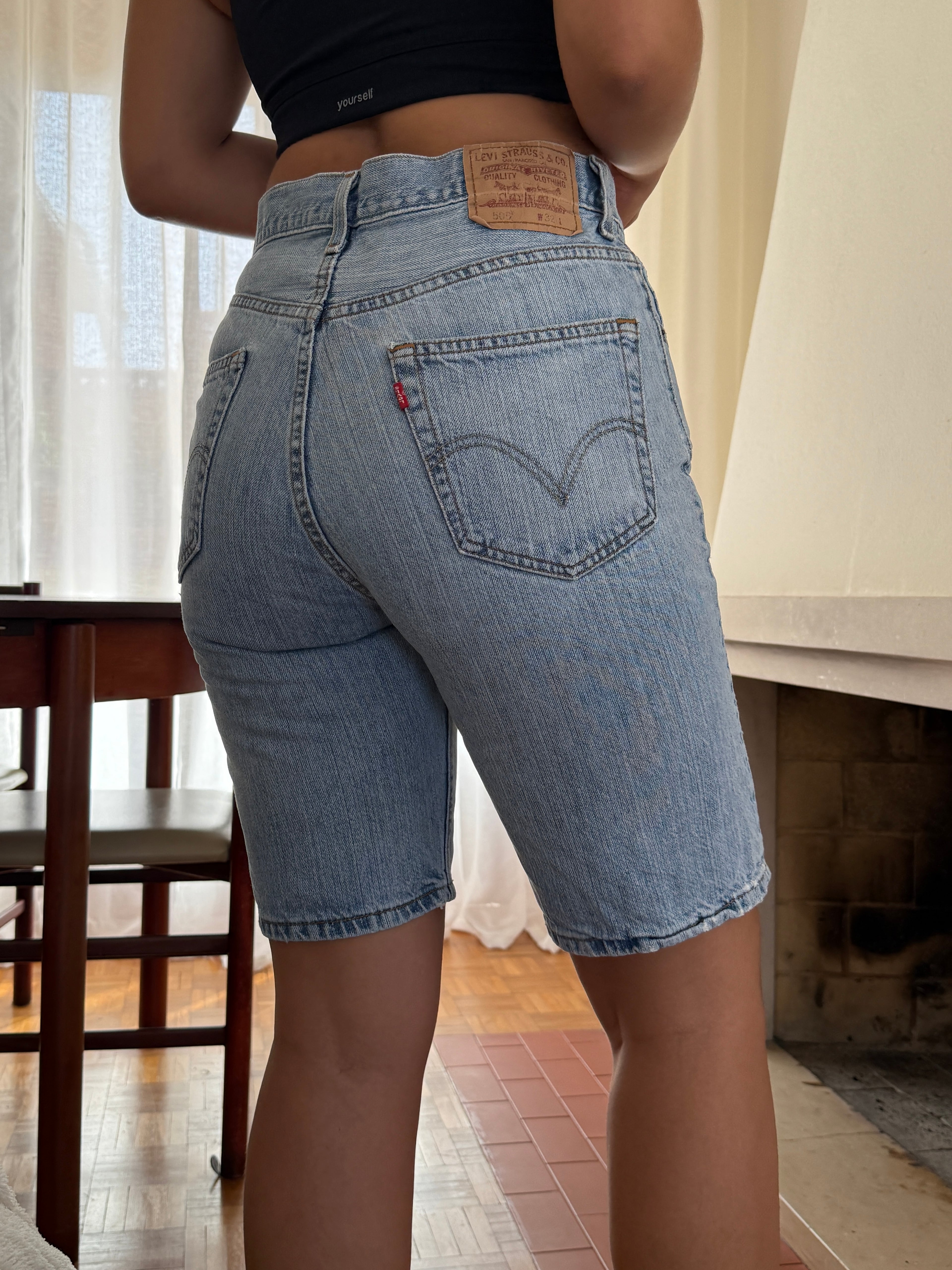 Calções Vintage Levi's 505 W32