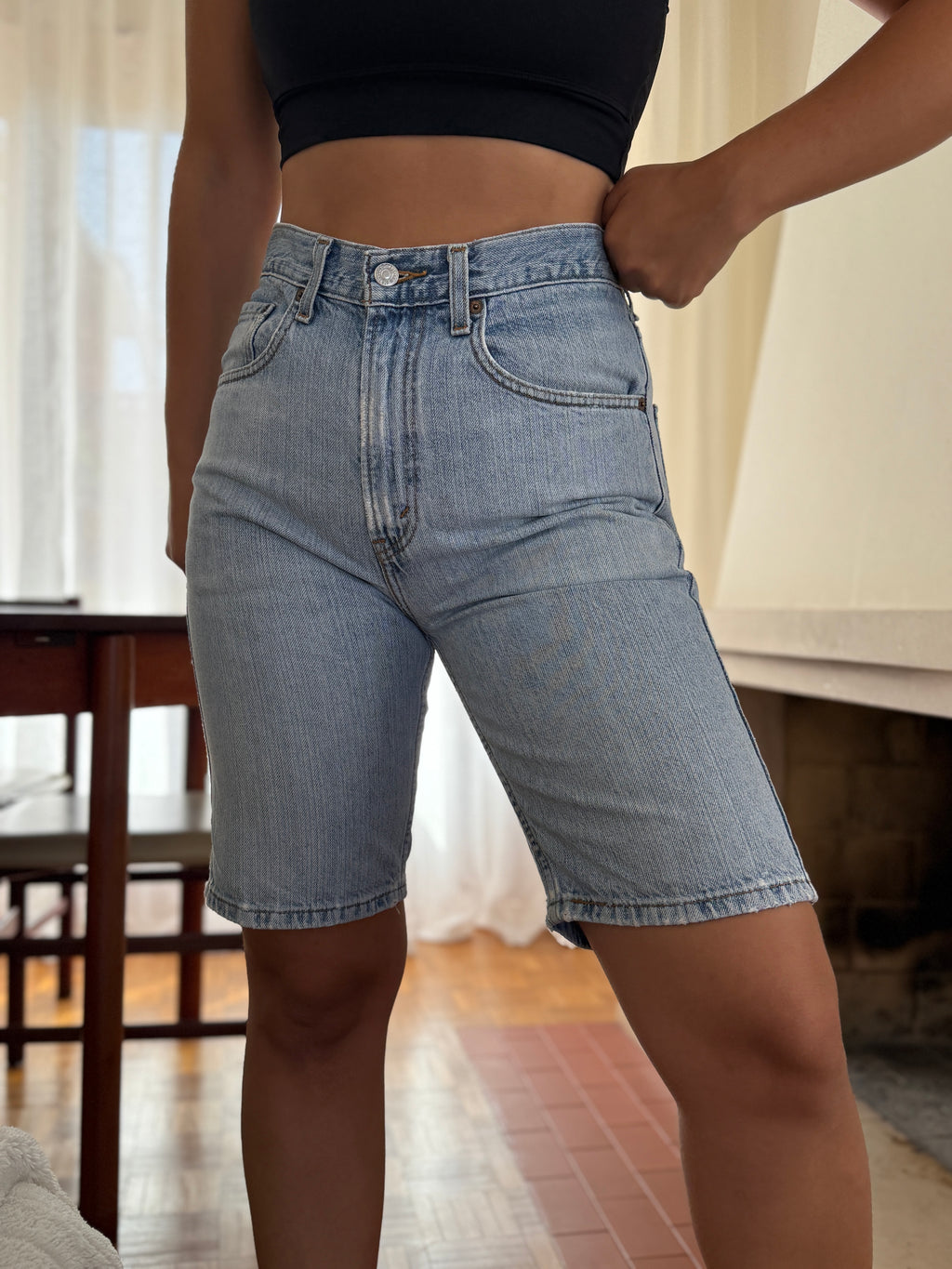 Calções Vintage Levi's 505 W32