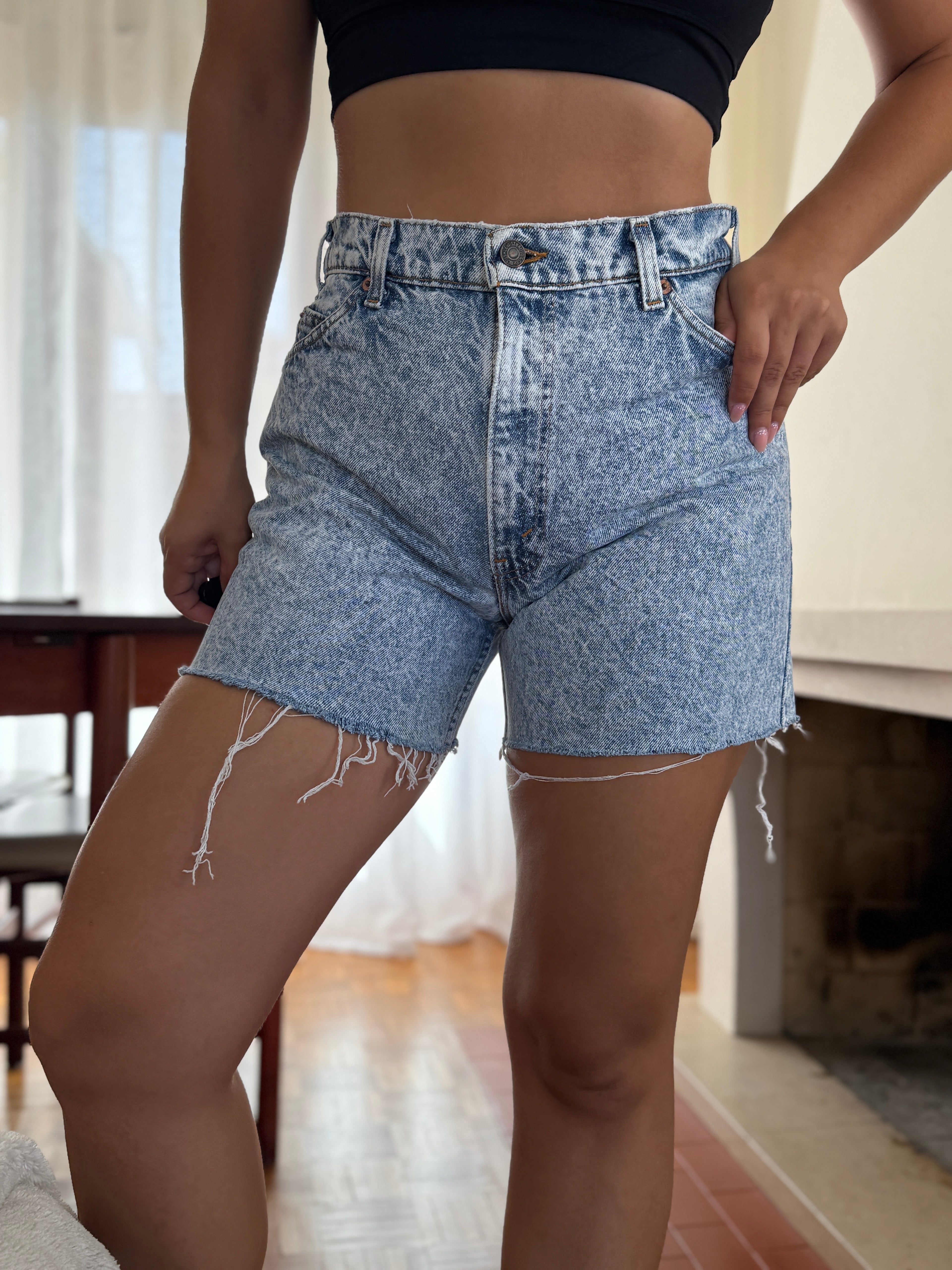 Calções Vintage Levi's orange tab W34