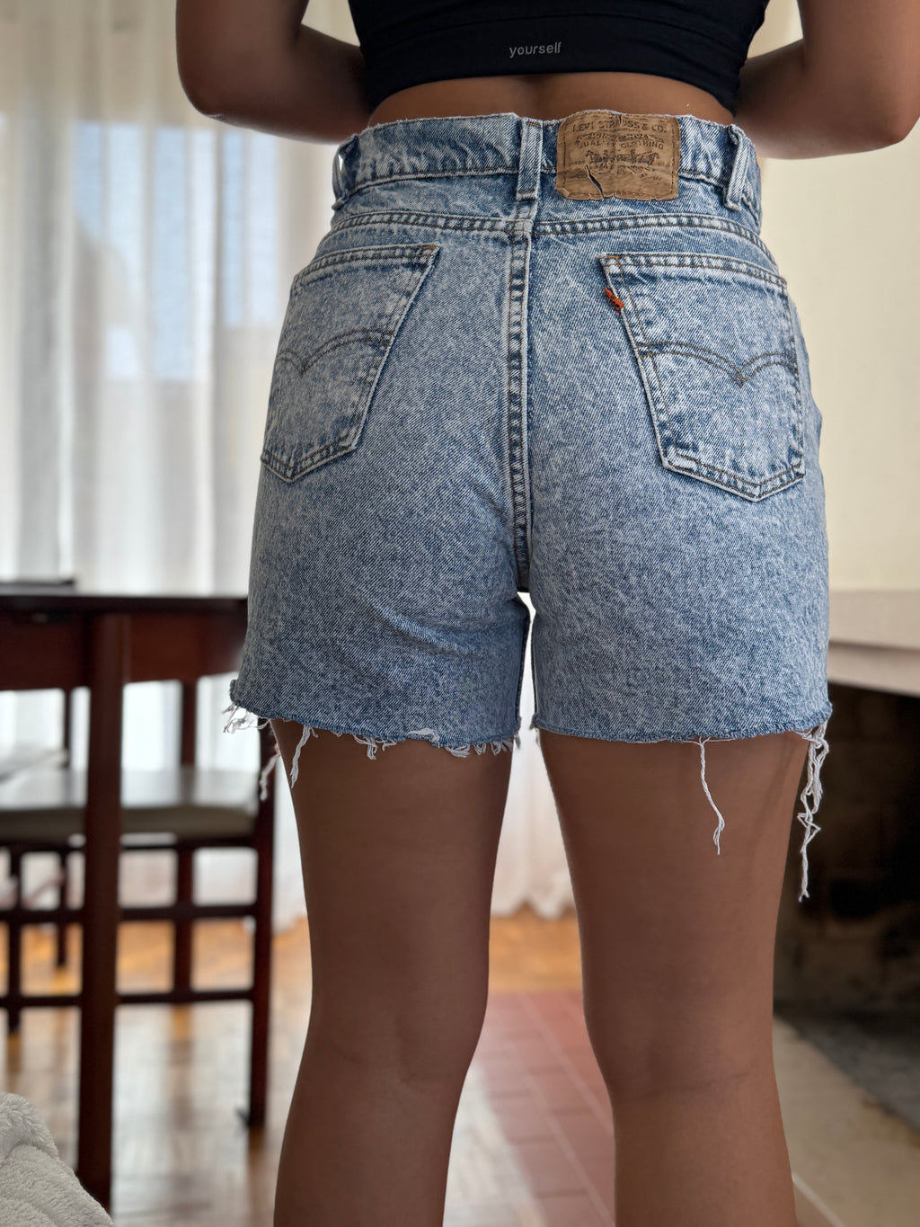 Calções Vintage Levi's orange tab W34