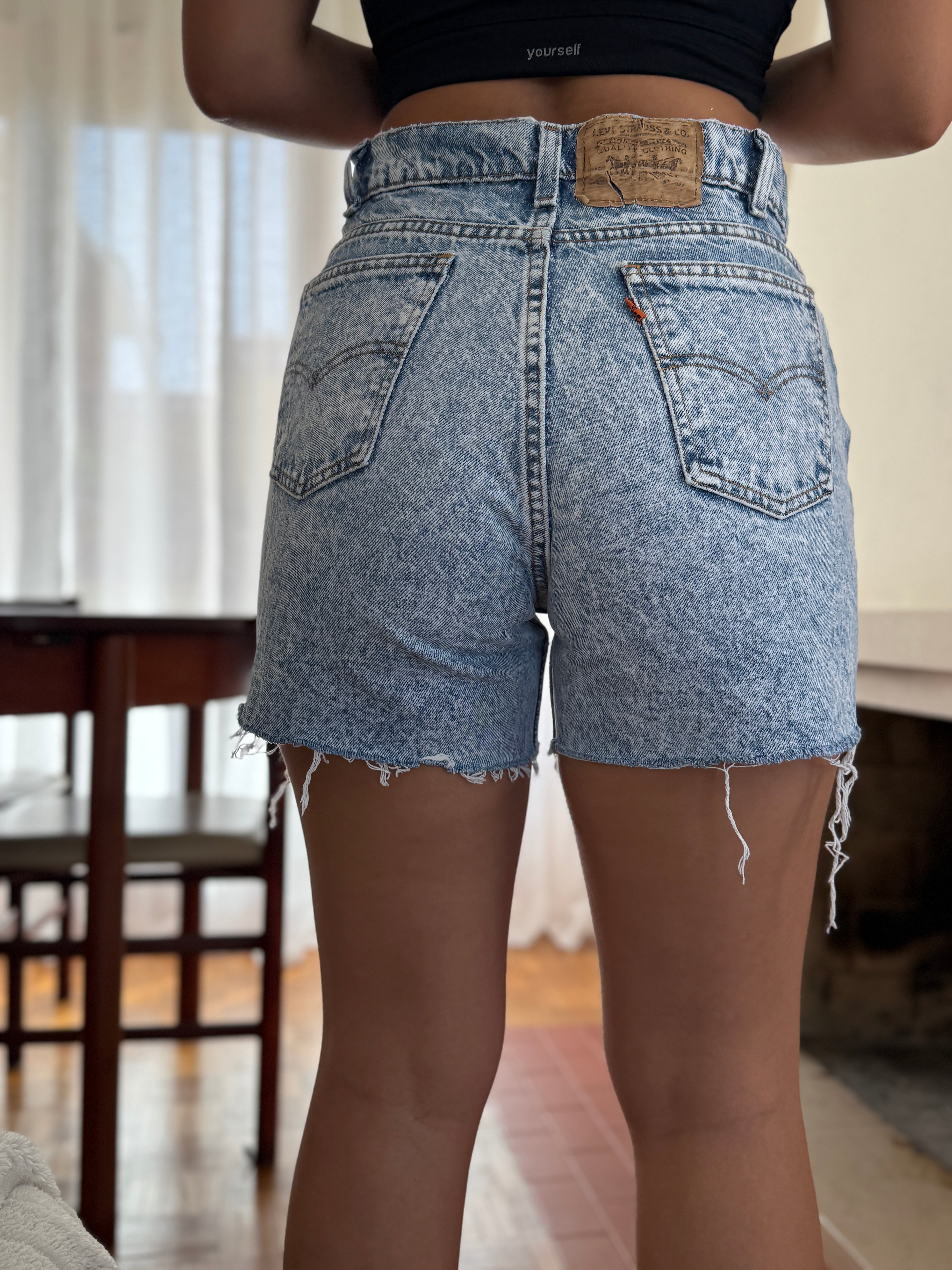 Calções Vintage Levi's orange tab W34