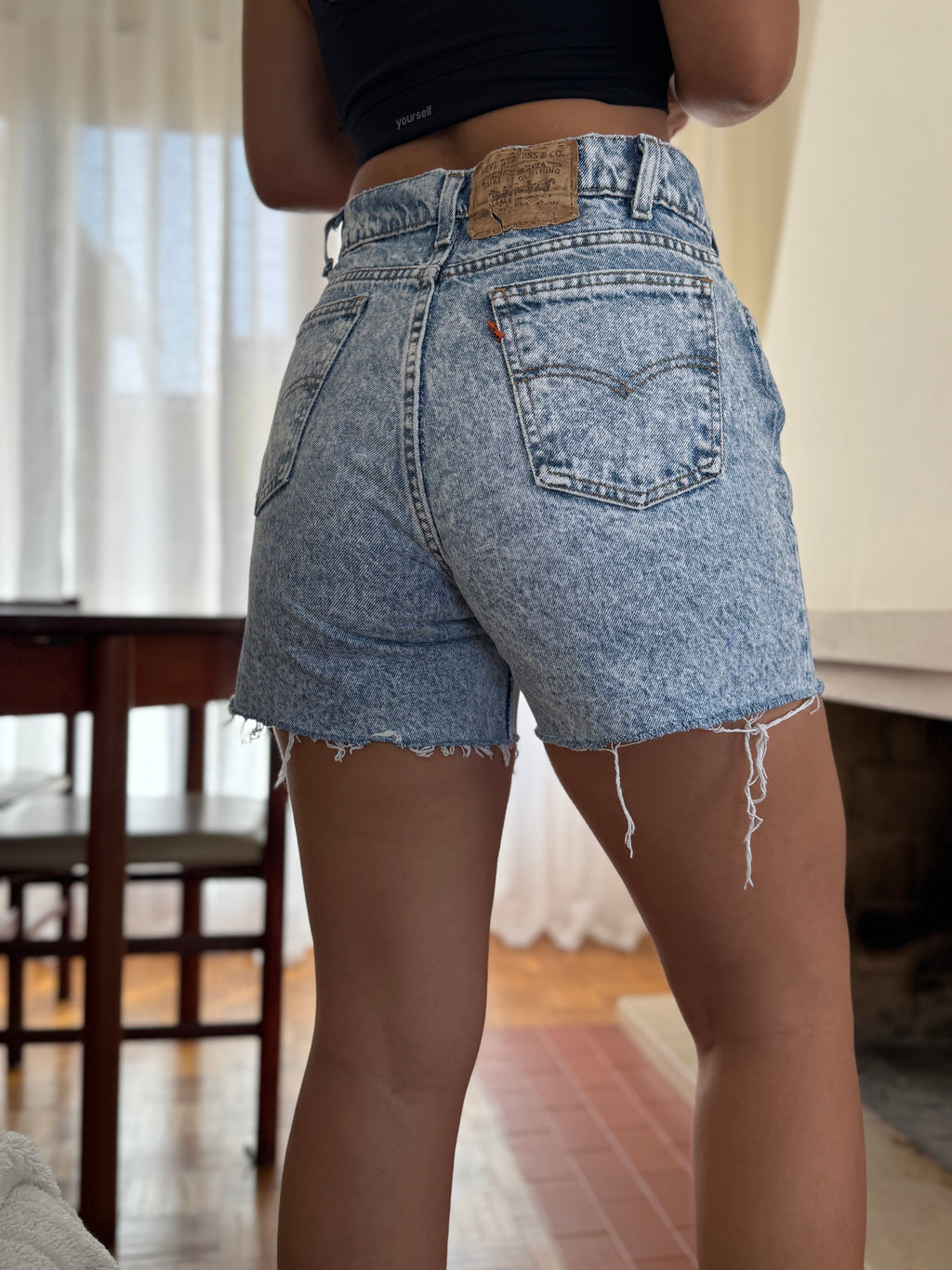 Calções Vintage Levi's orange tab W34