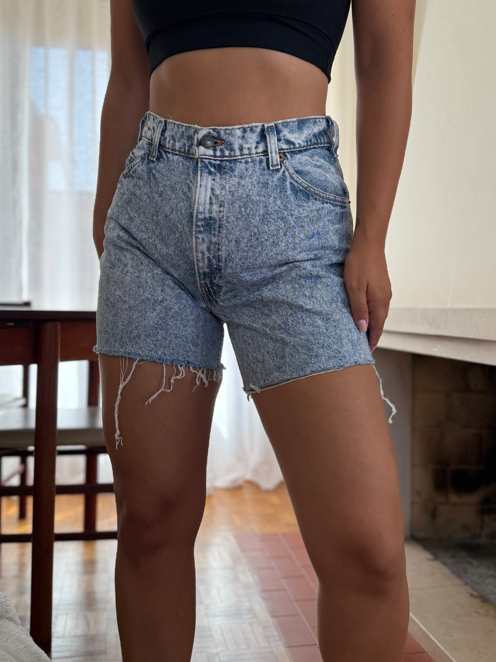 Calções Vintage Levi's orange tab W34