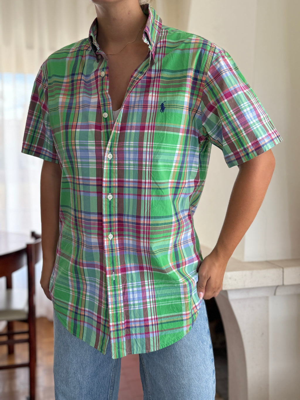 Camisa Ralph Lauren 100% Algodão - Tamanho M