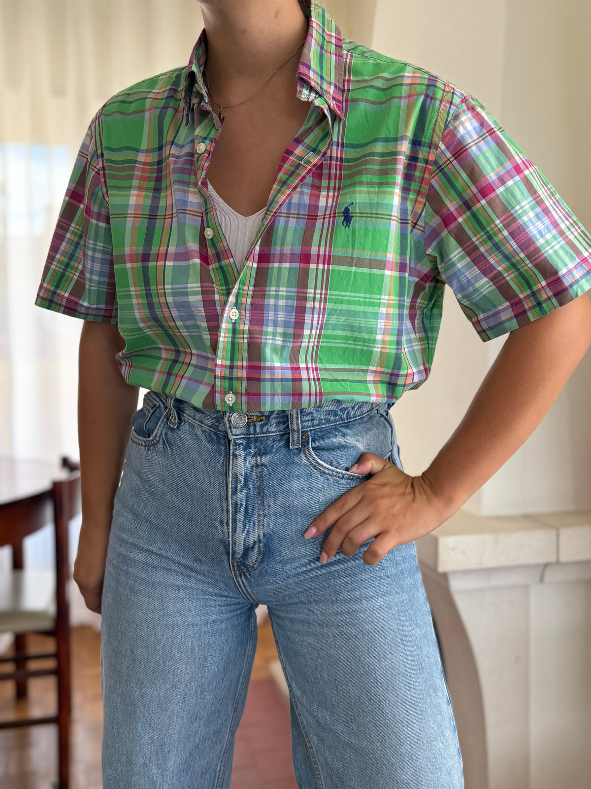Camisa Ralph Lauren 100% Algodão - Tamanho M