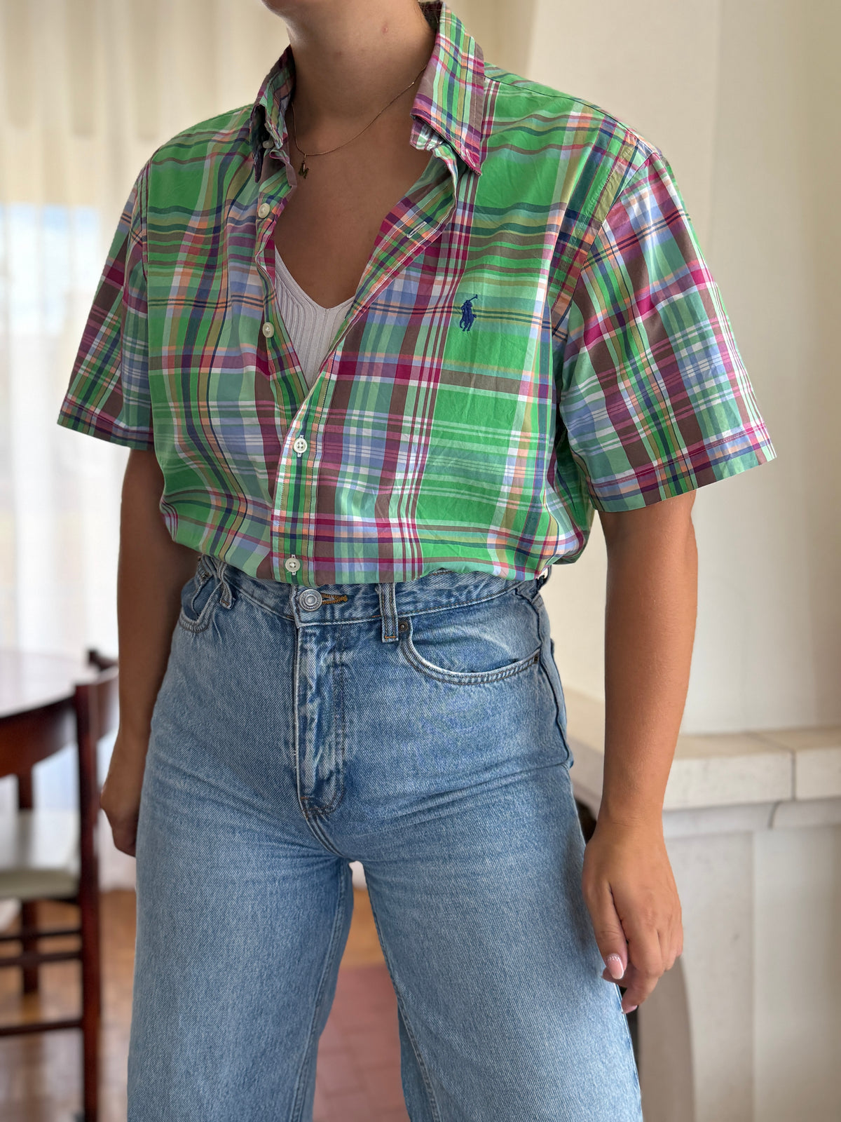 Camisa Ralph Lauren 100% Algodão - Tamanho M