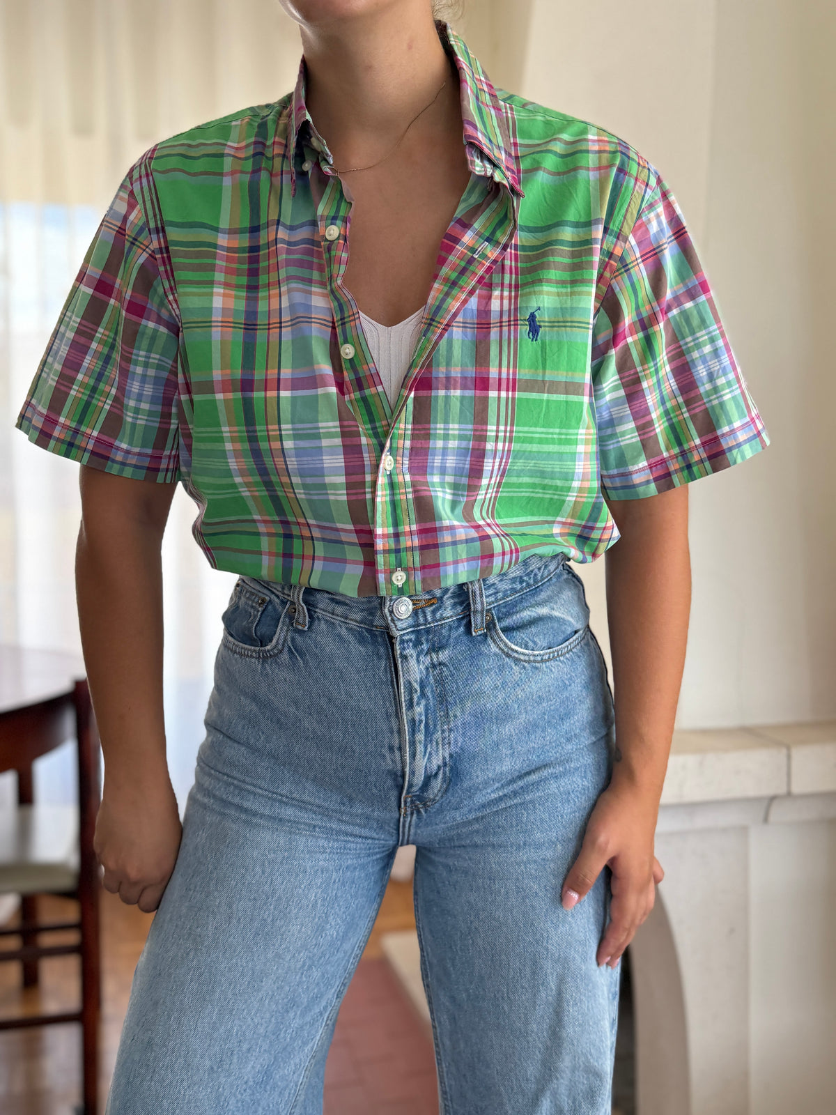 Camisa Ralph Lauren 100% Algodão - Tamanho M