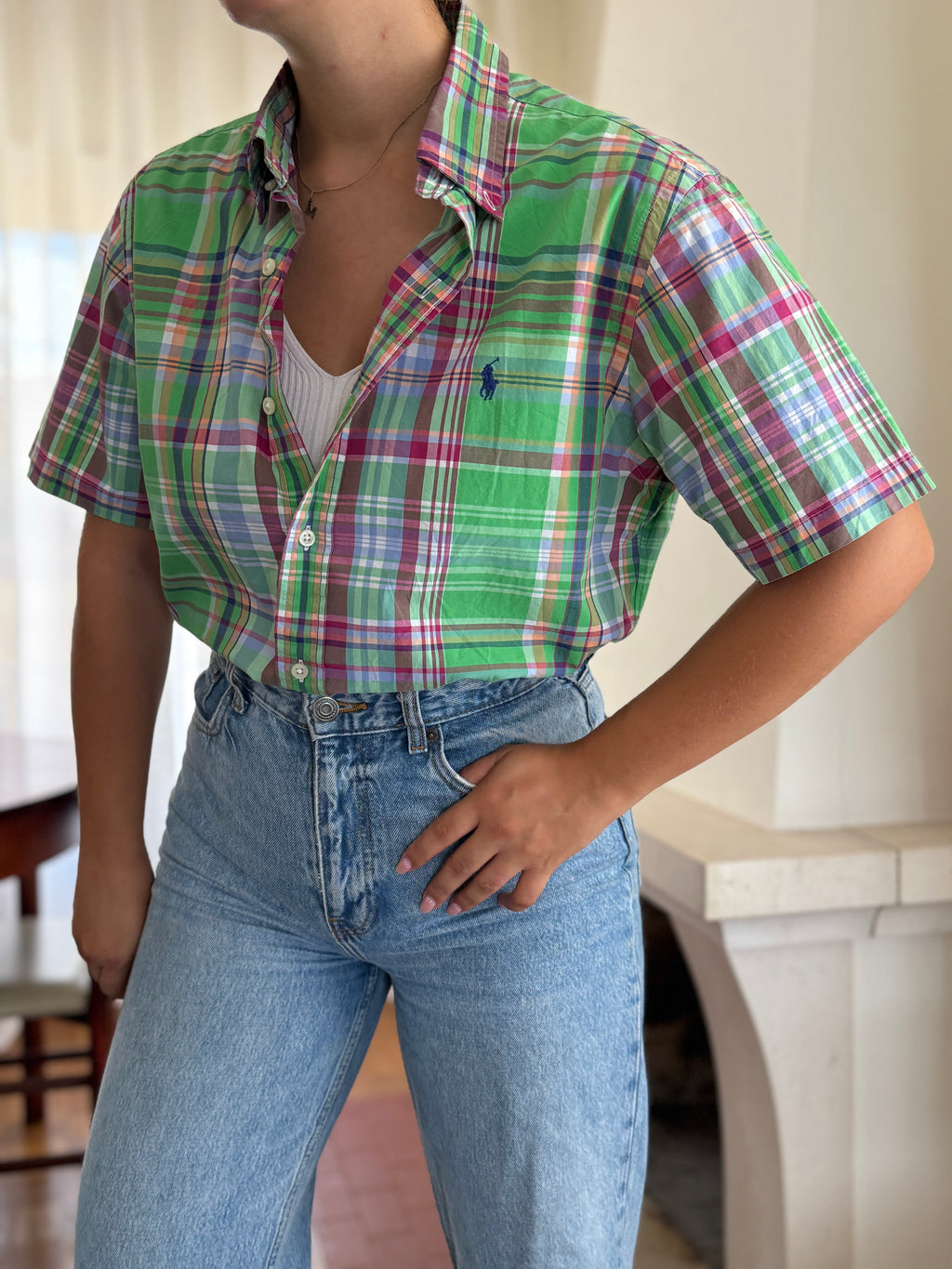 Camisa Ralph Lauren 100% Algodão - Tamanho M