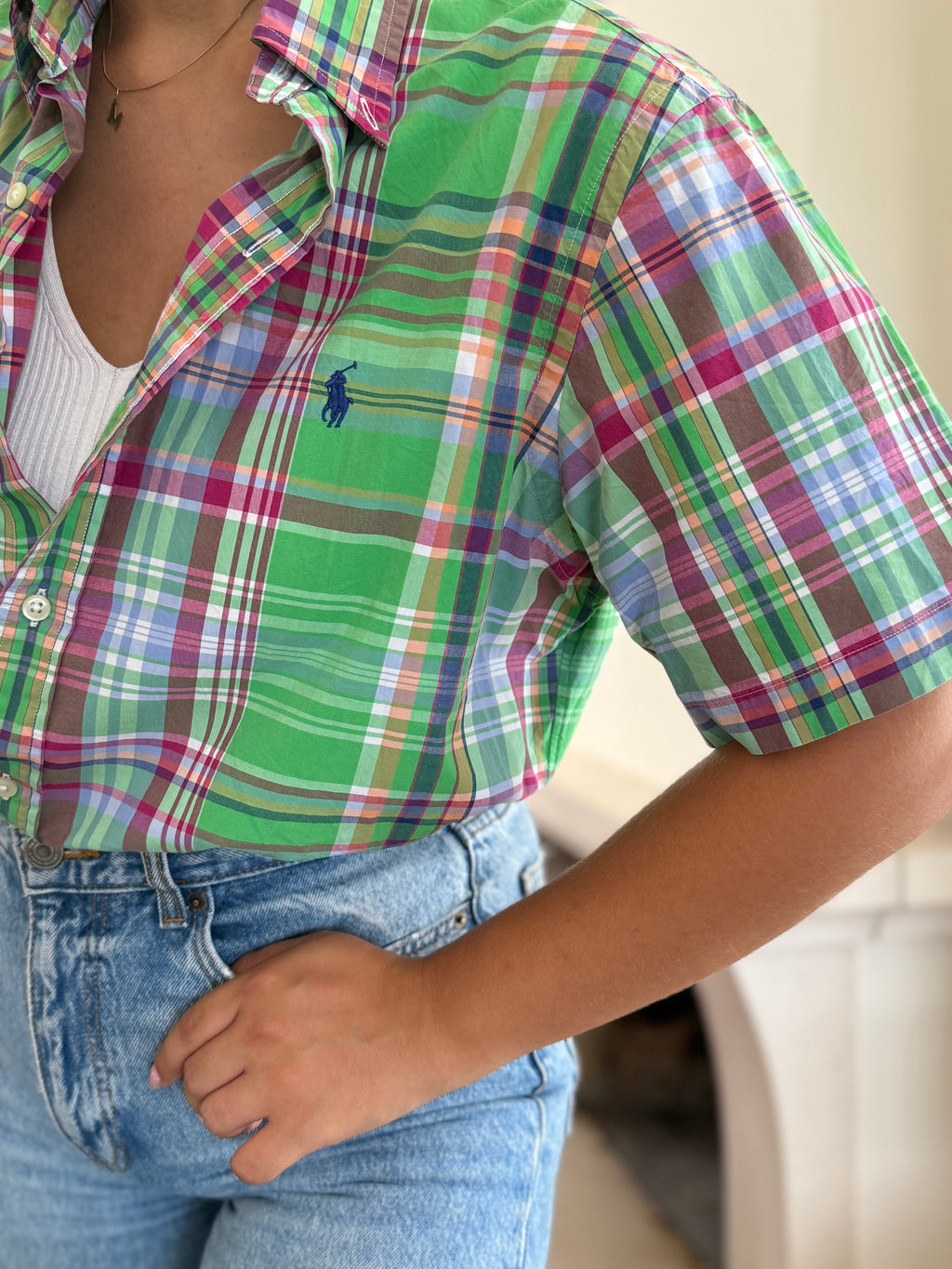 Camisa Ralph Lauren 100% Algodão - Tamanho M