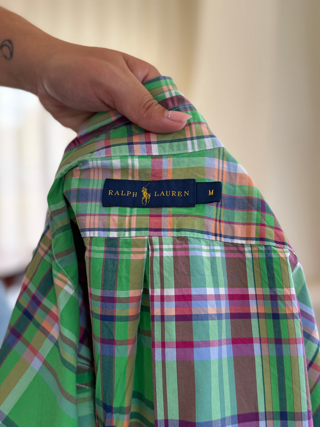 Camisa Ralph Lauren 100% Algodão - Tamanho M