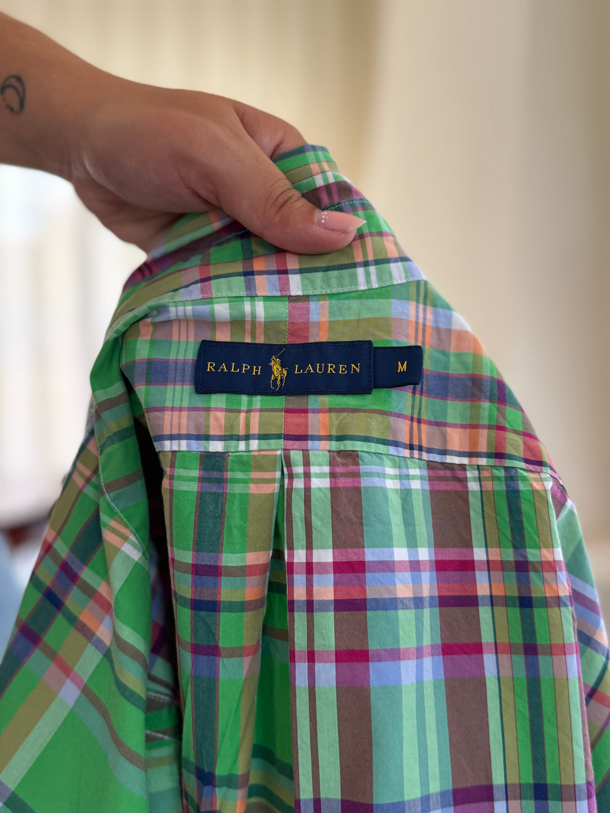 Camisa Ralph Lauren 100% Algodão - Tamanho M