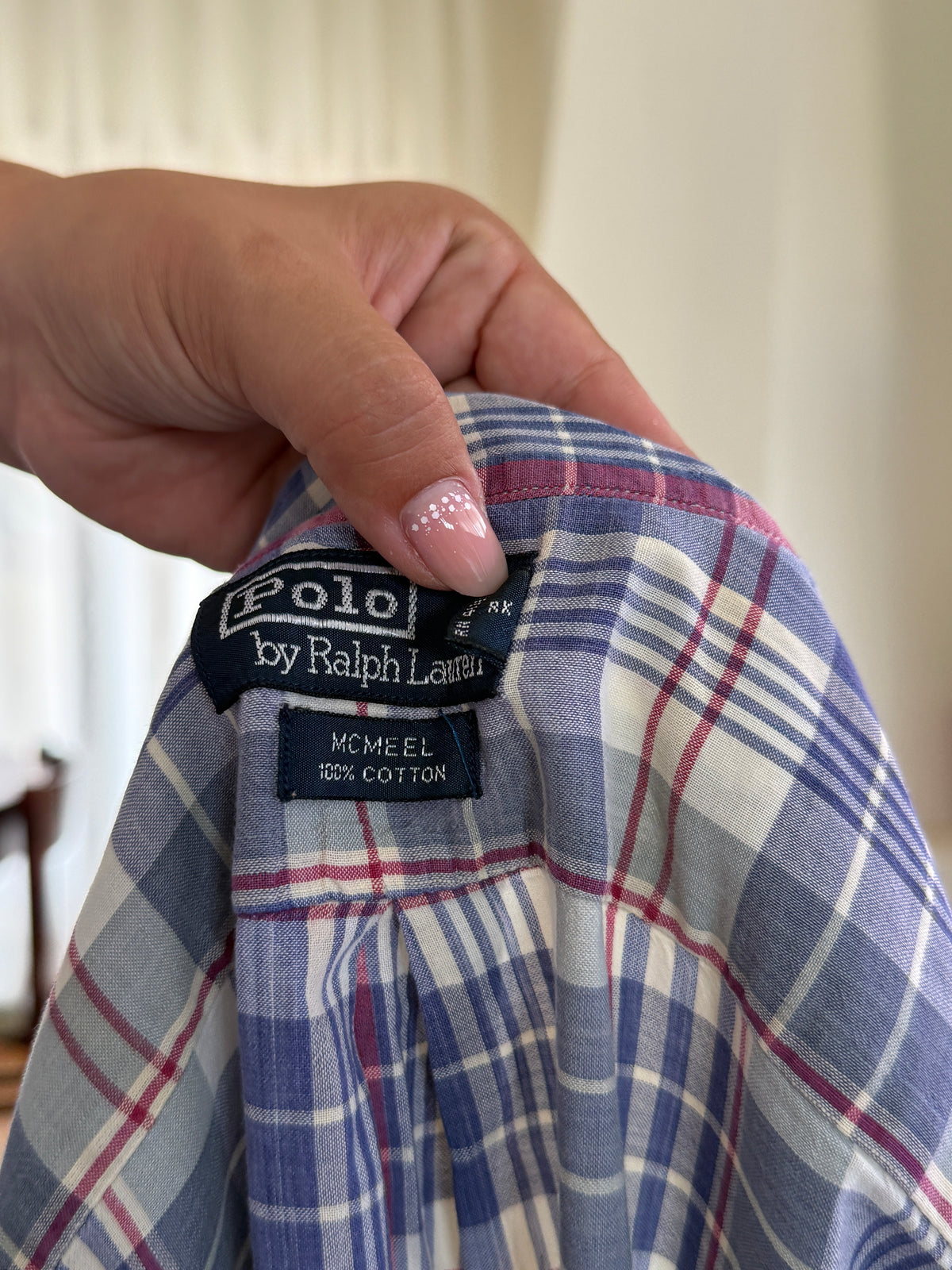 Camisa Polo Ralph Lauren 100% Algodão - Tamanho M
