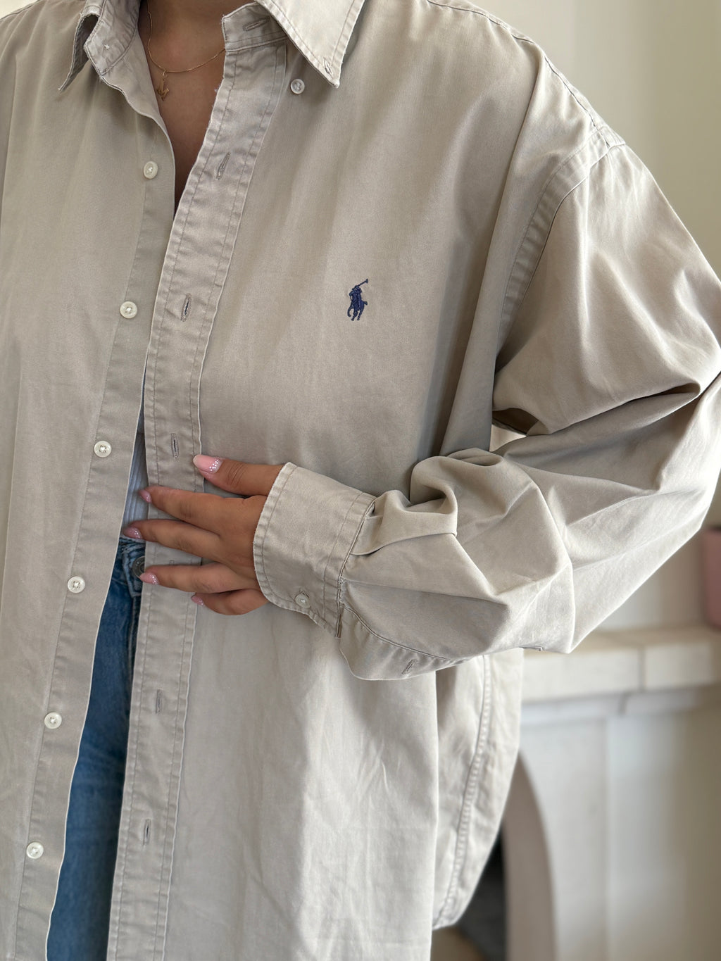 Camisa Ralph Lauren 100% Algodão - Tamanho L