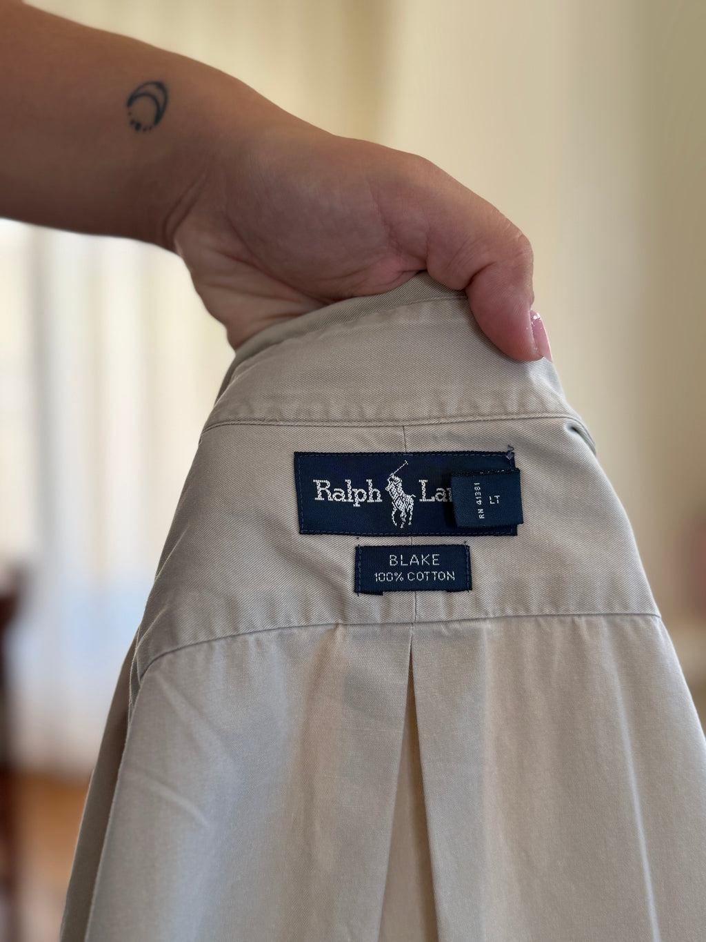 Camisa Ralph Lauren 100% Algodão - Tamanho L