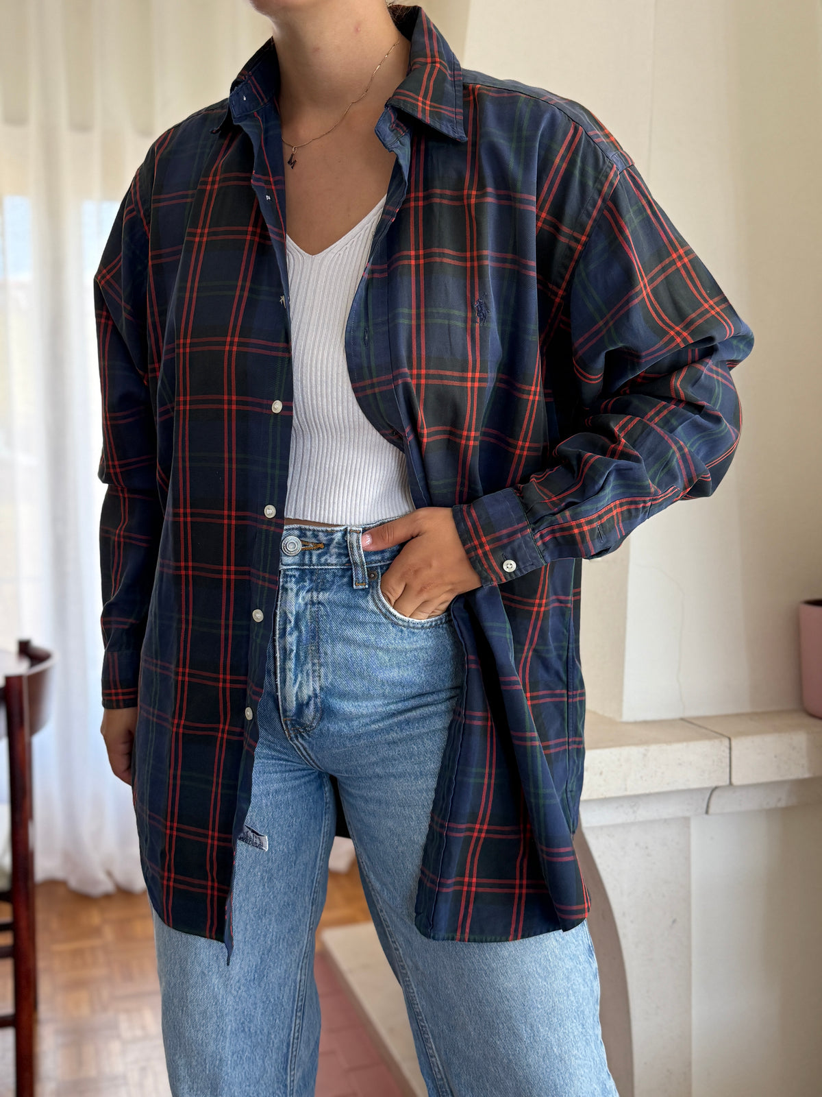 Camisa Ralph Lauren 100% Algodão - Tamanho S