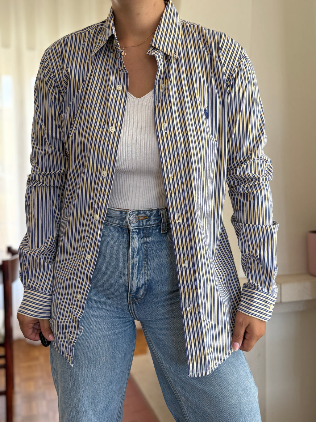 Camisa Ralph Lauren 100% Algodão - Tamanho M