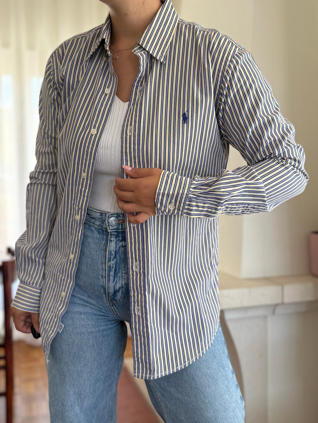 Camisa Ralph Lauren 100% Algodão - Tamanho M