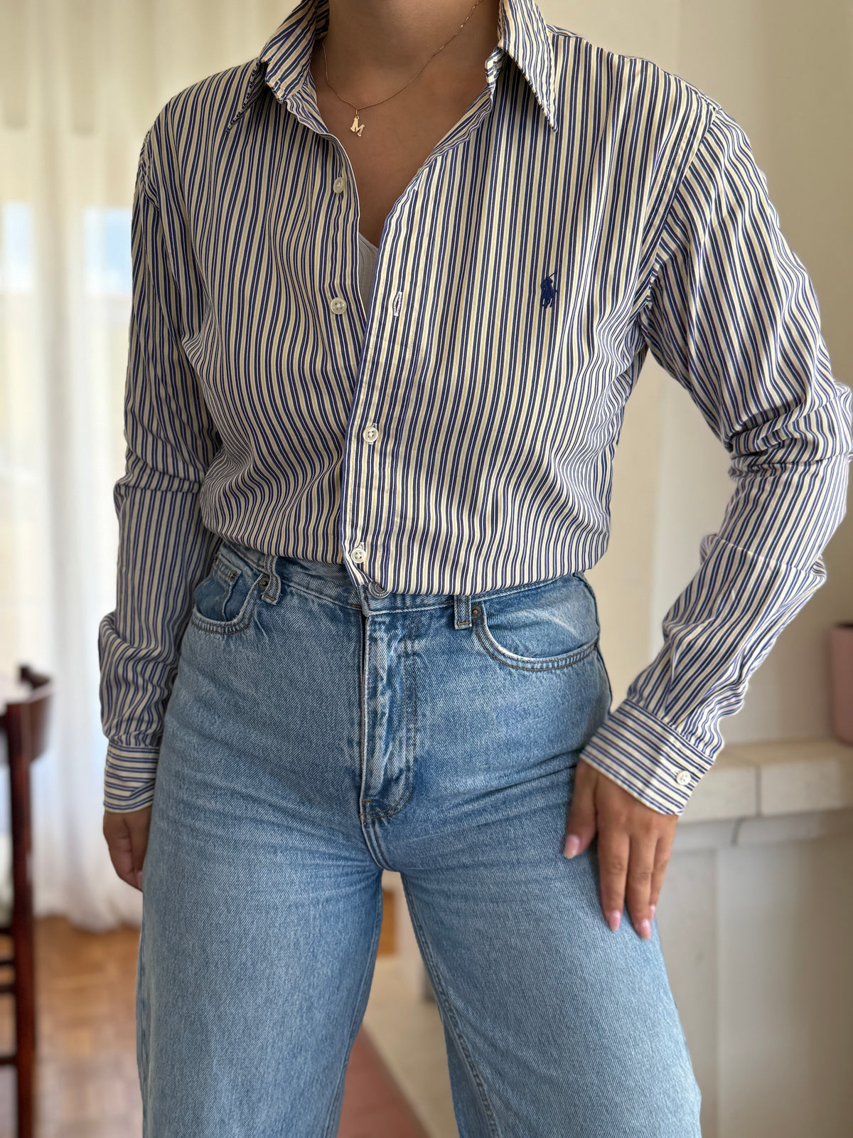 Camisa Ralph Lauren 100% Algodão - Tamanho M