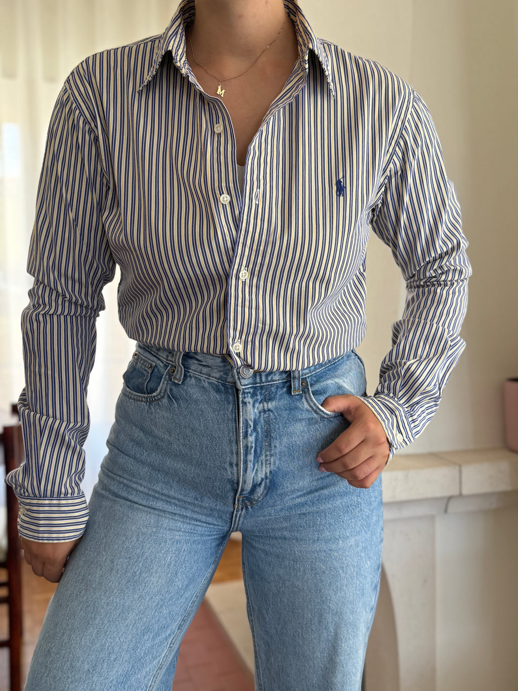 Camisa Ralph Lauren 100% Algodão - Tamanho M