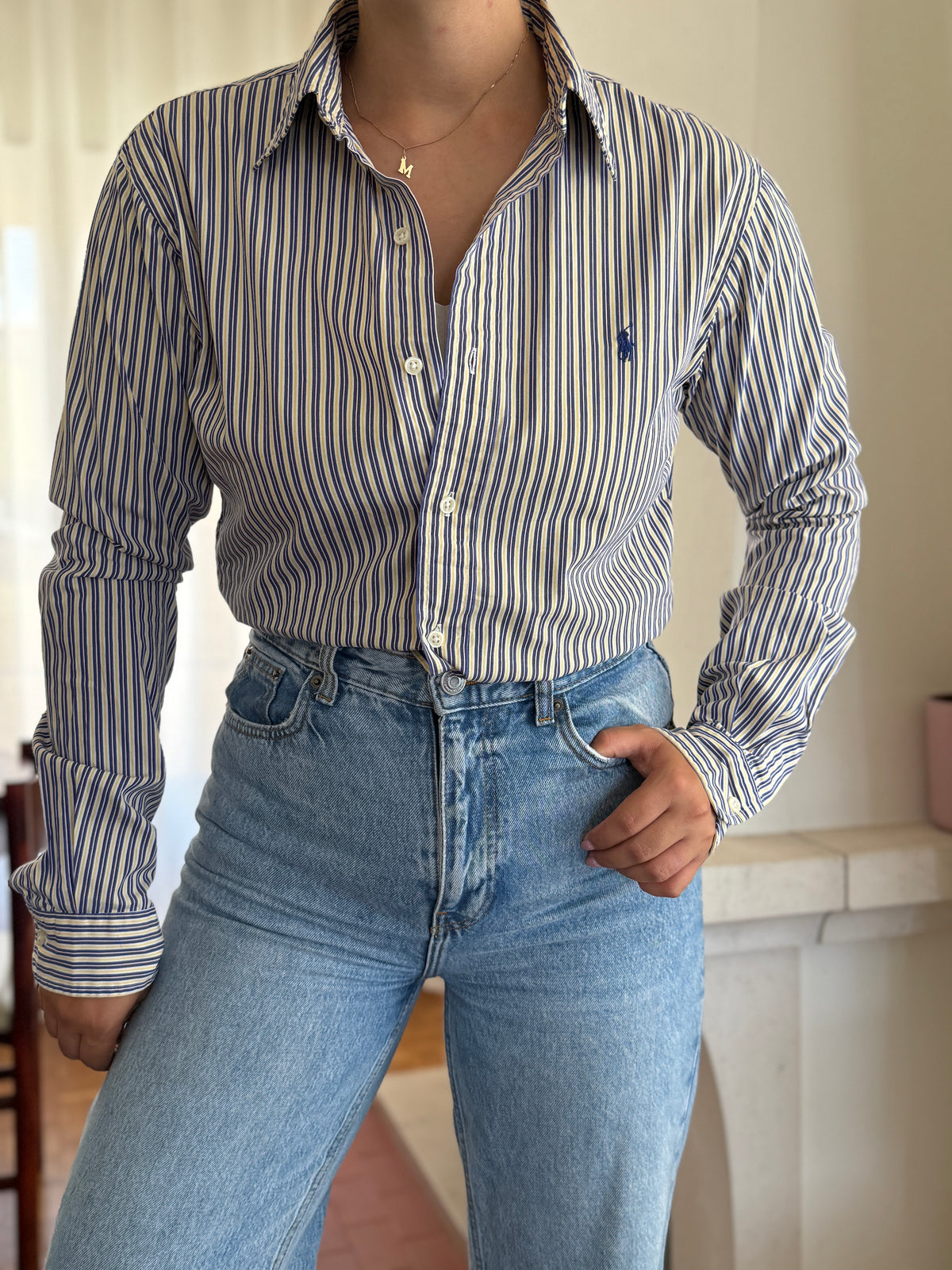 Camisa Ralph Lauren 100% Algodão - Tamanho M
