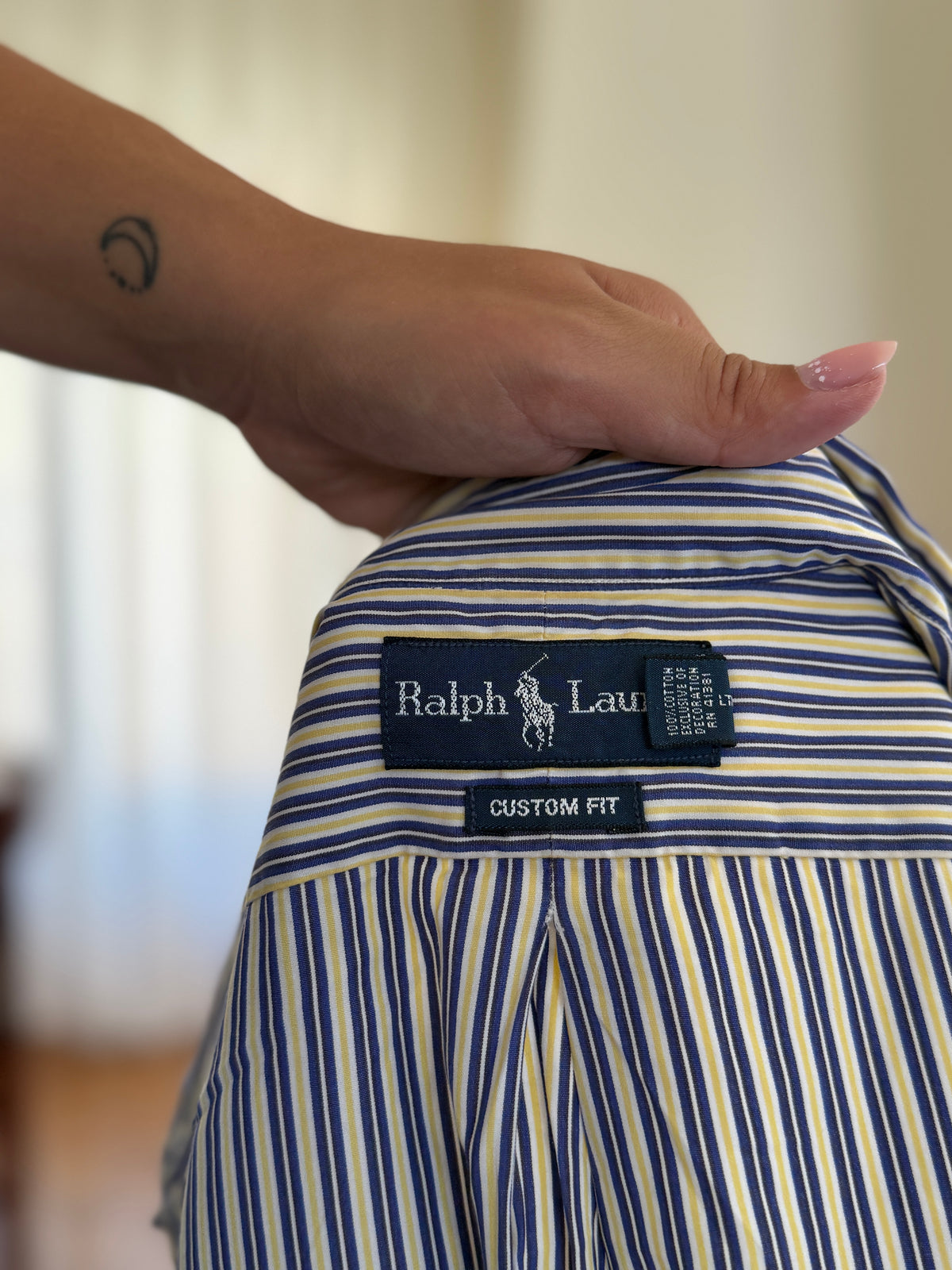 Camisa Ralph Lauren 100% Algodão - Tamanho M