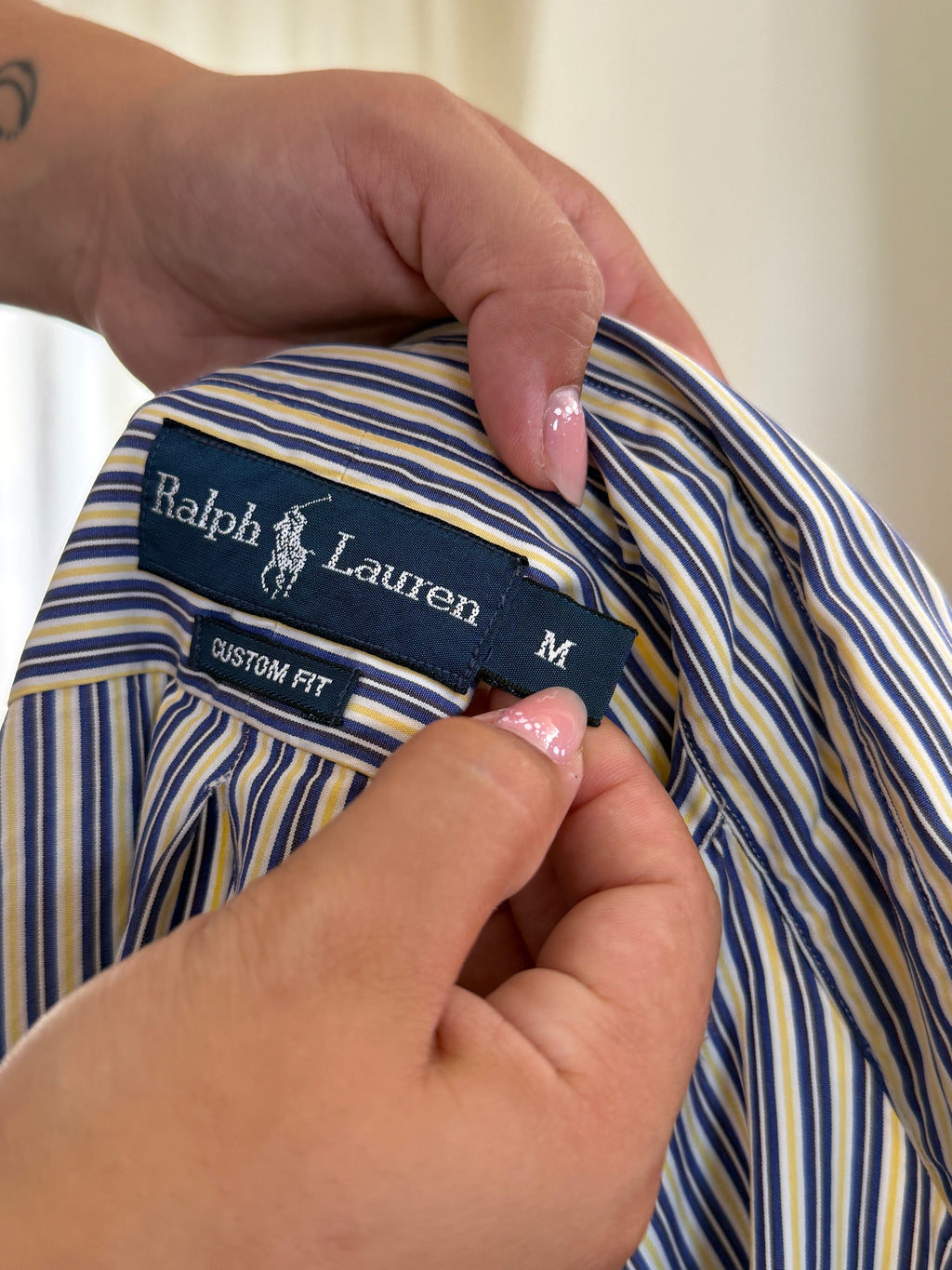Camisa Ralph Lauren 100% Algodão - Tamanho M