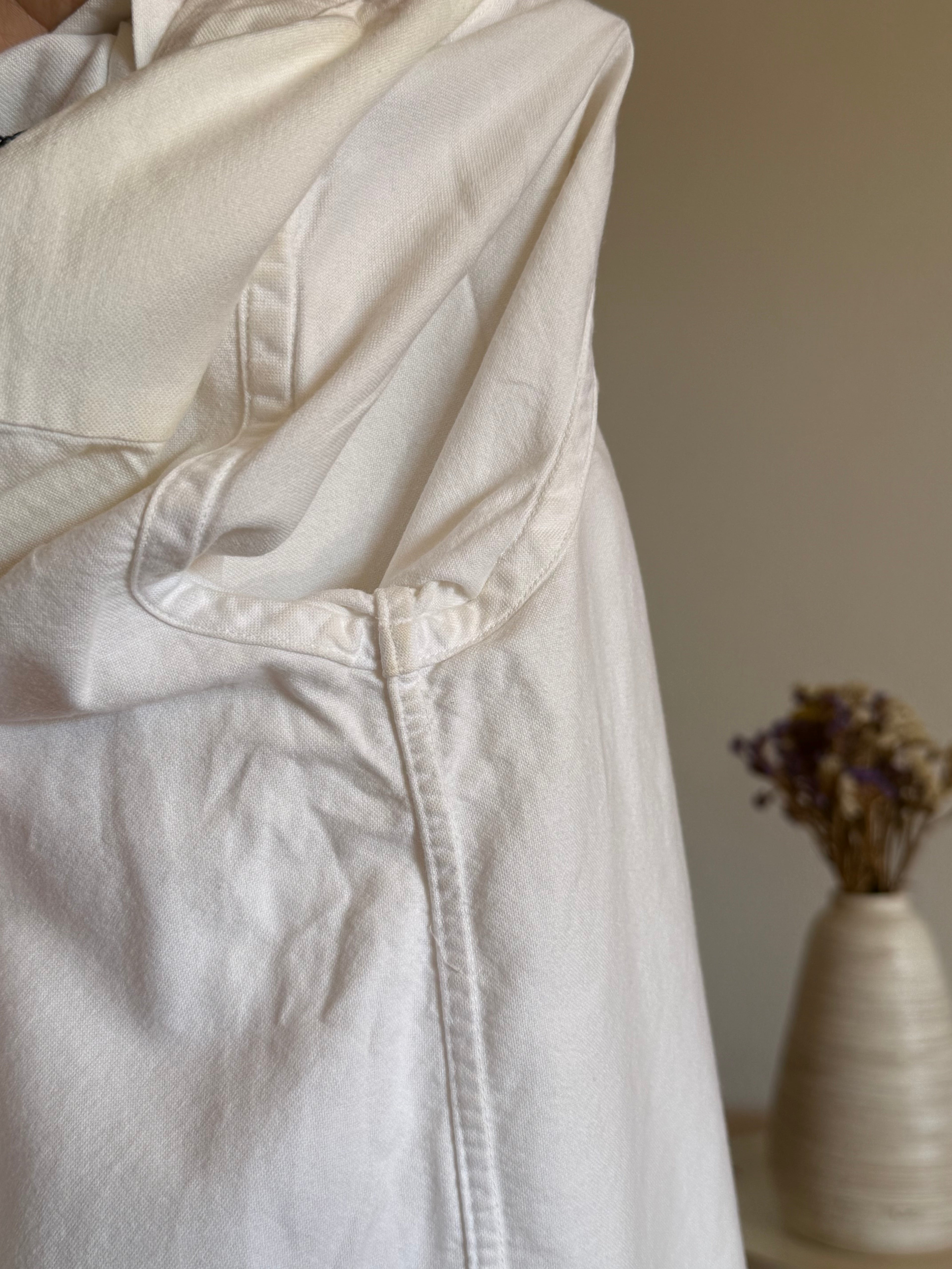 Camisa Ralph Lauren Big Pony White – Vintage Youth (Fits S-XS Adult)