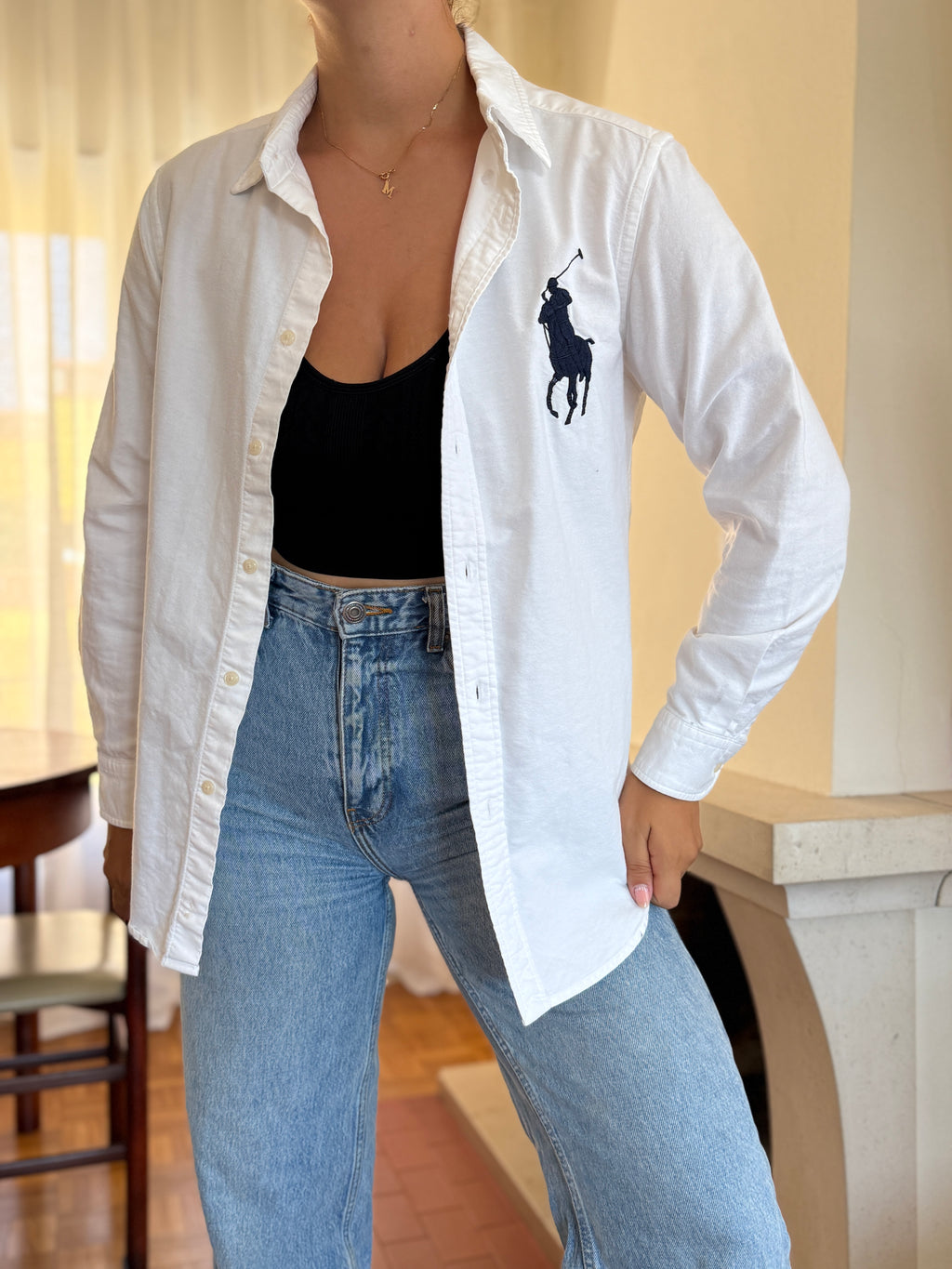 Camisa Ralph Lauren 100% Algodão - Tamanho M