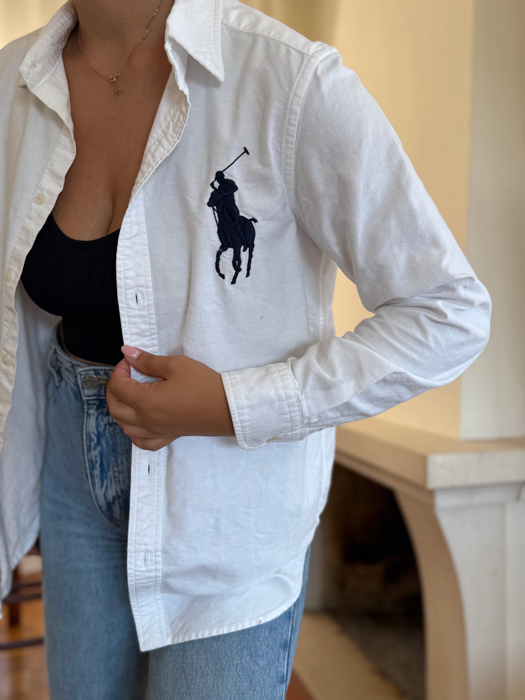 Camisa Ralph Lauren 100% Algodão - Tamanho M