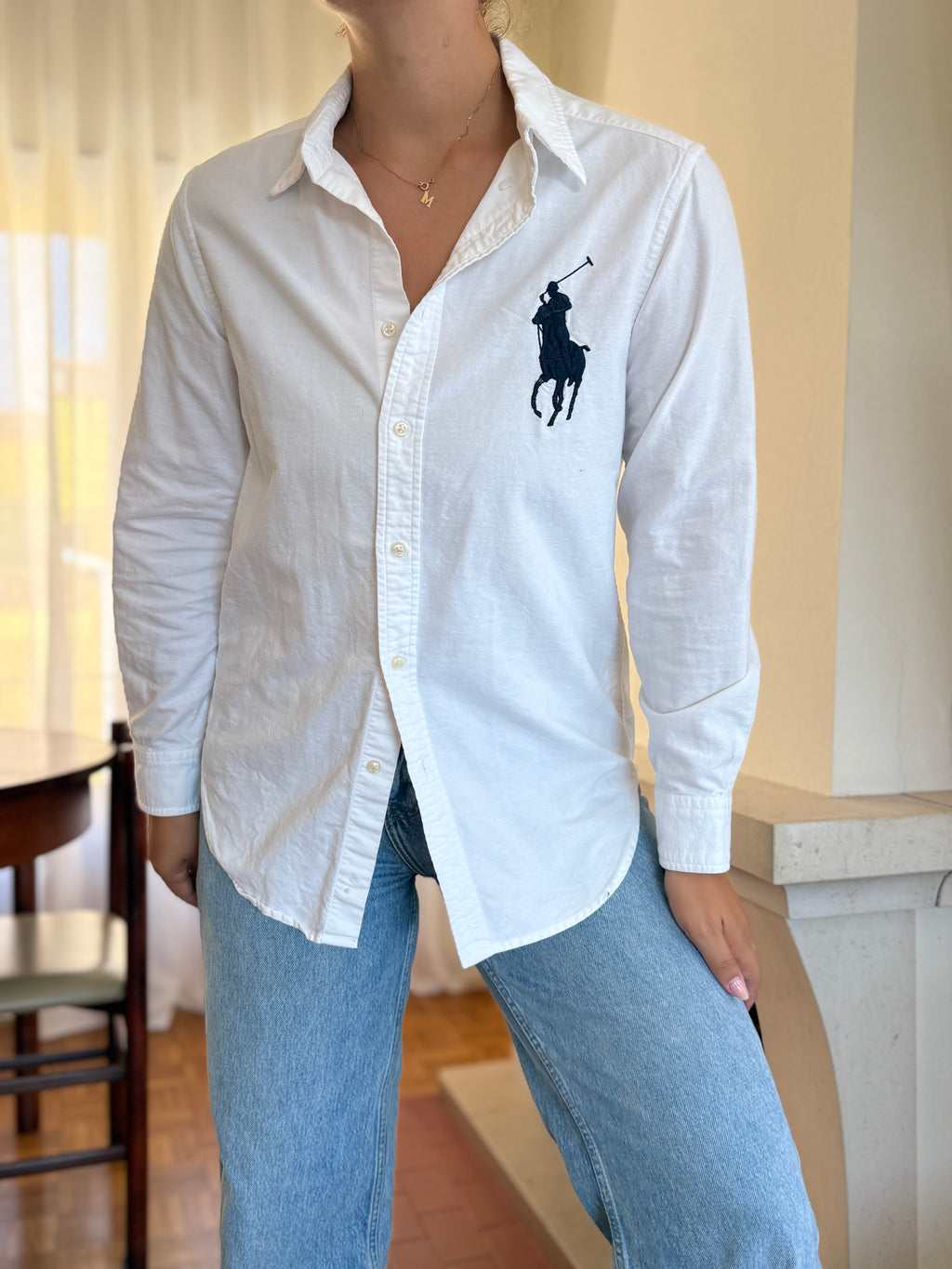 Camisa Ralph Lauren 100% Algodão - Tamanho M